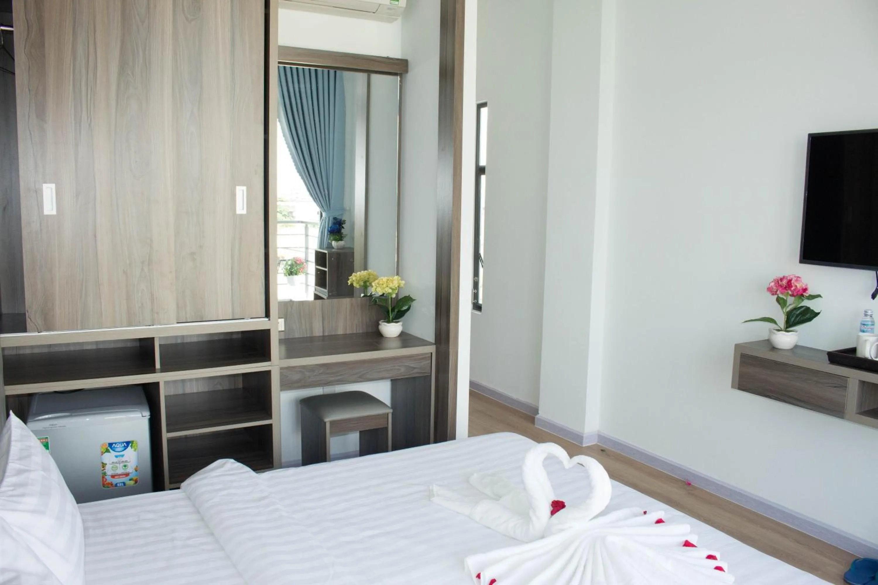 Bed in Winston Hotel