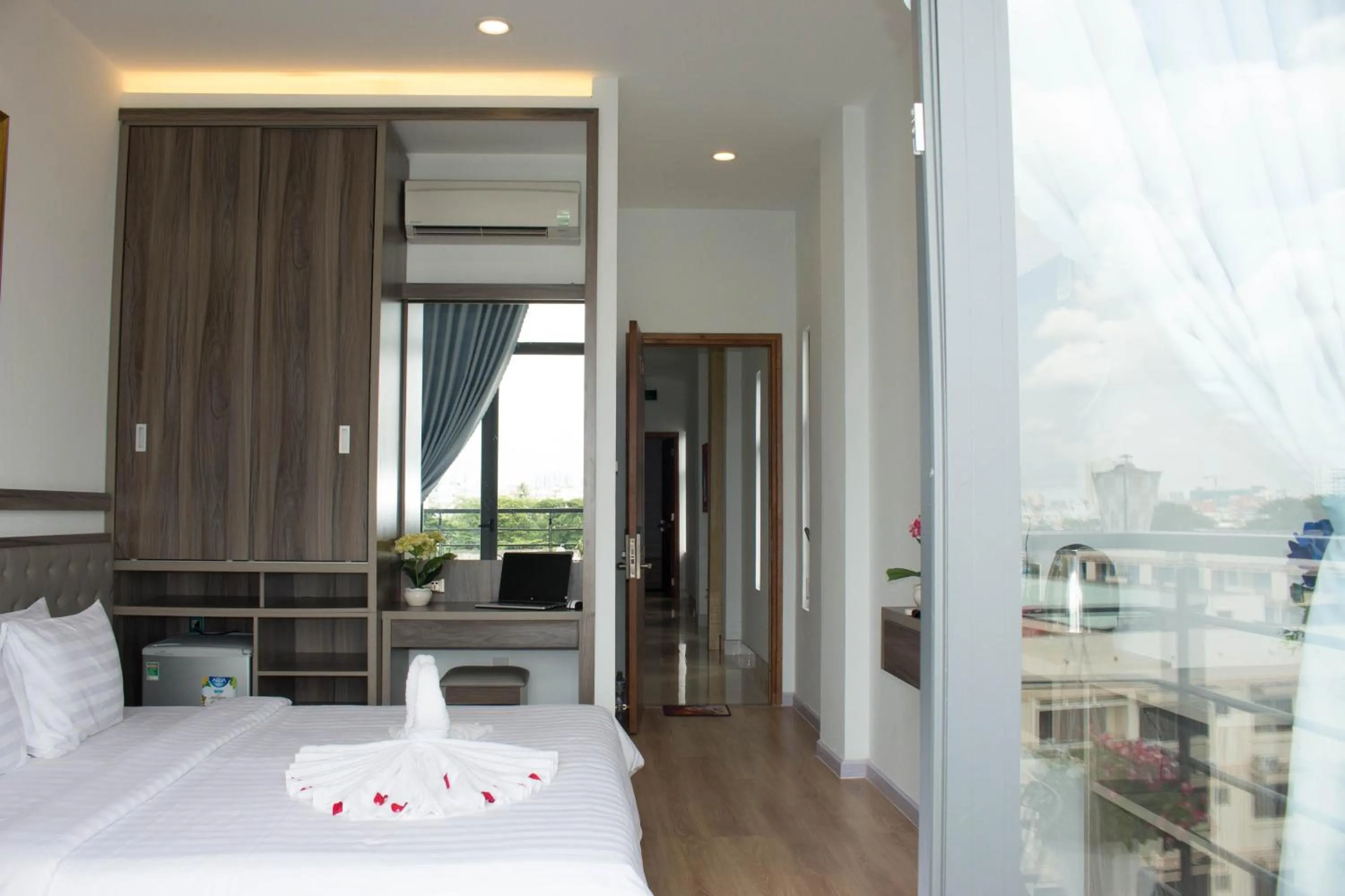 Bed in Winston Hotel