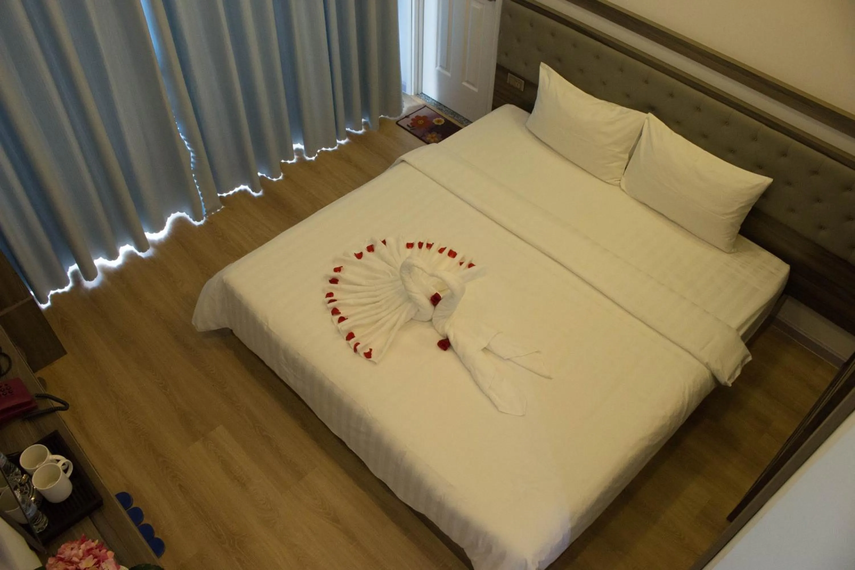 Bed in Winston Hotel