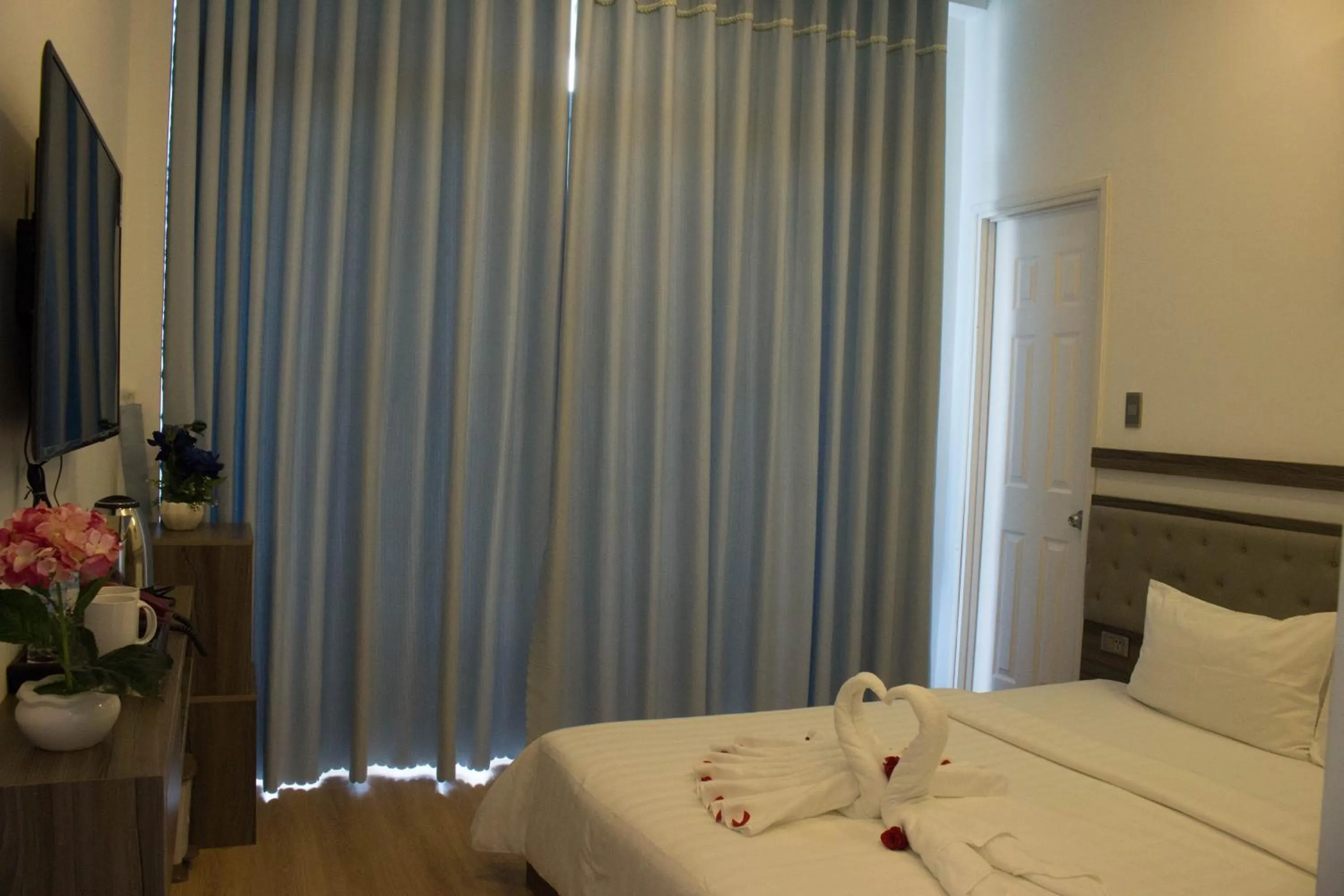 Bed in Winston Hotel