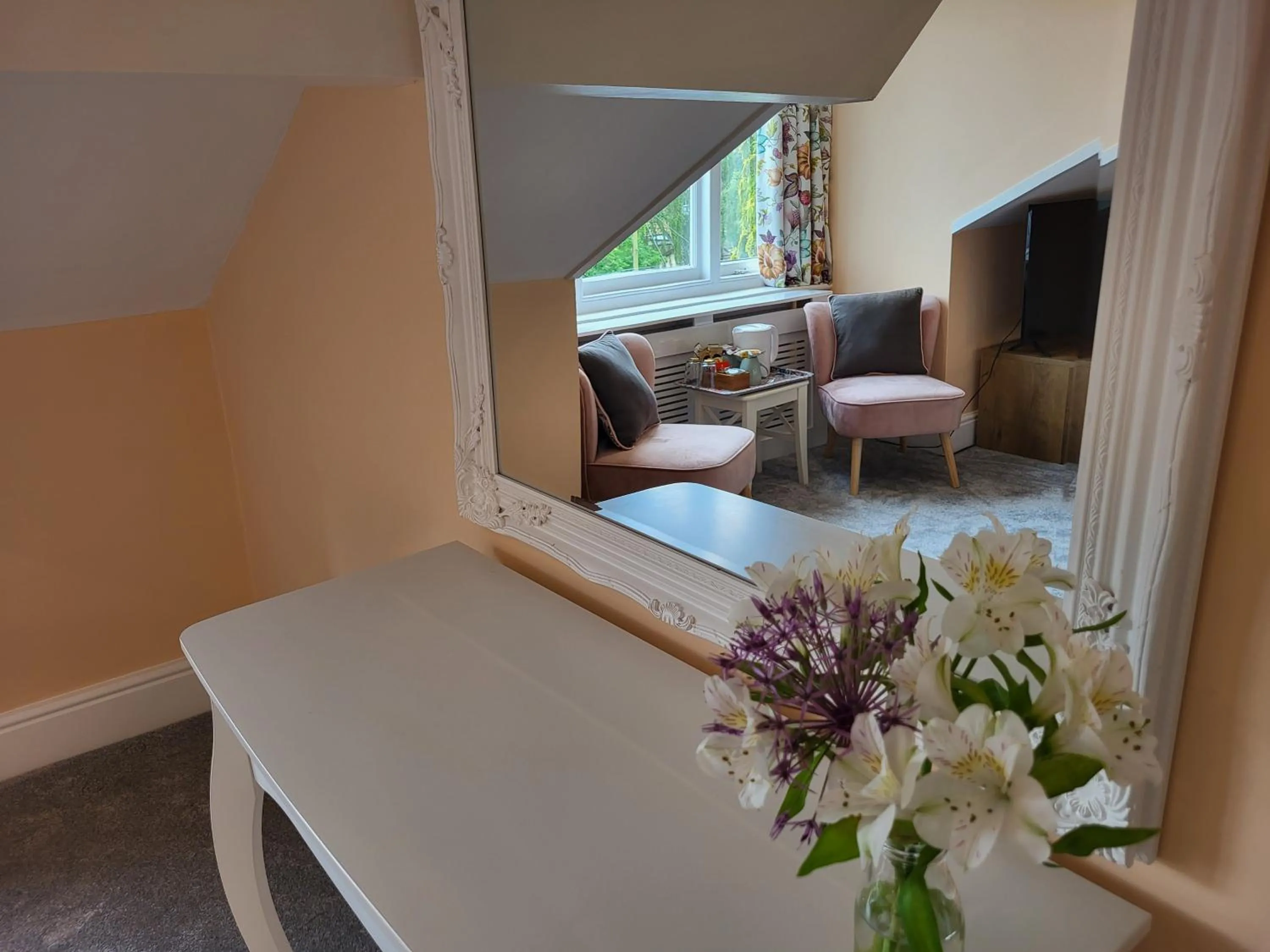 Seating area in St George's Guest House