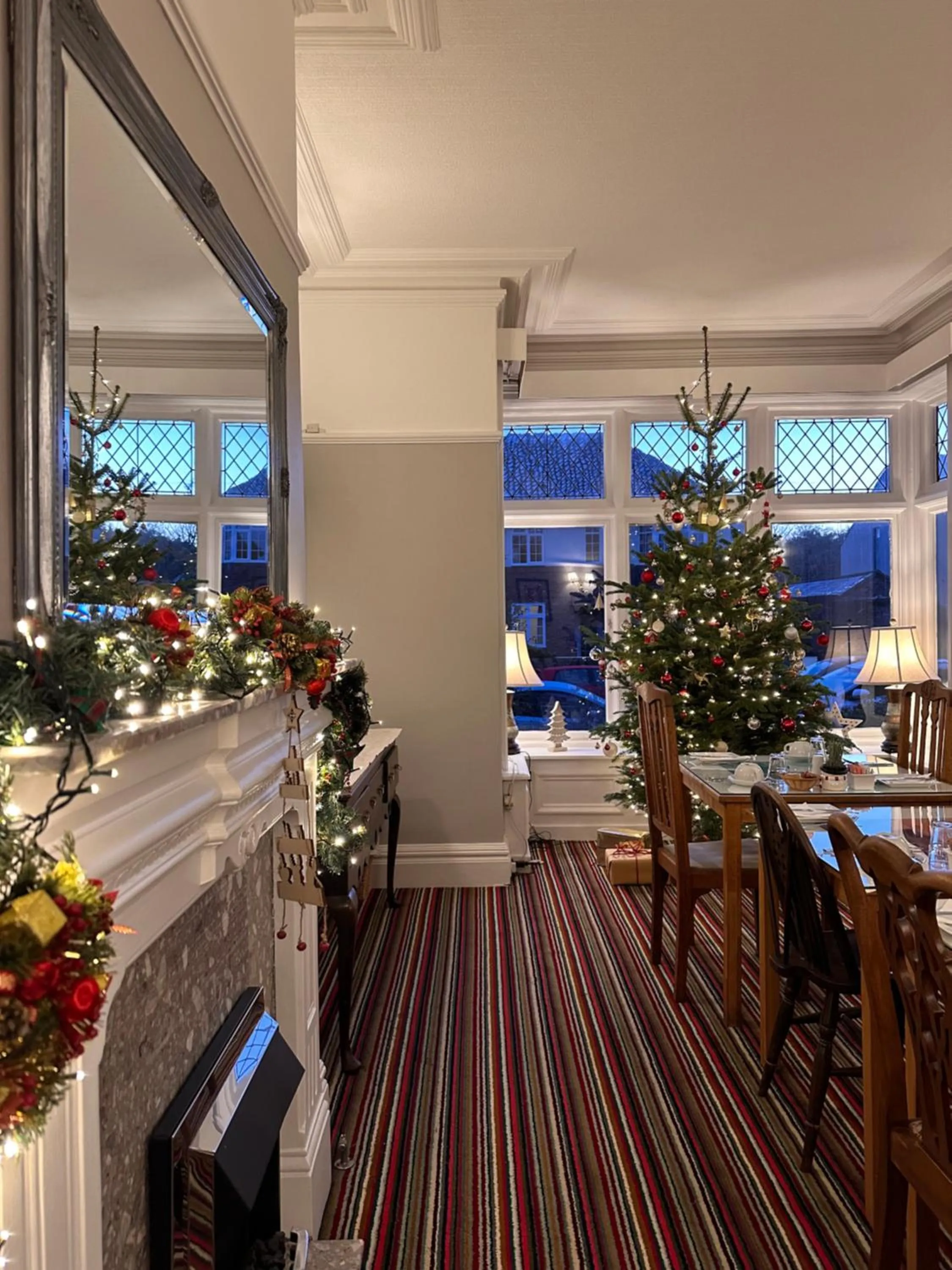 Seating area in St George's Guest House