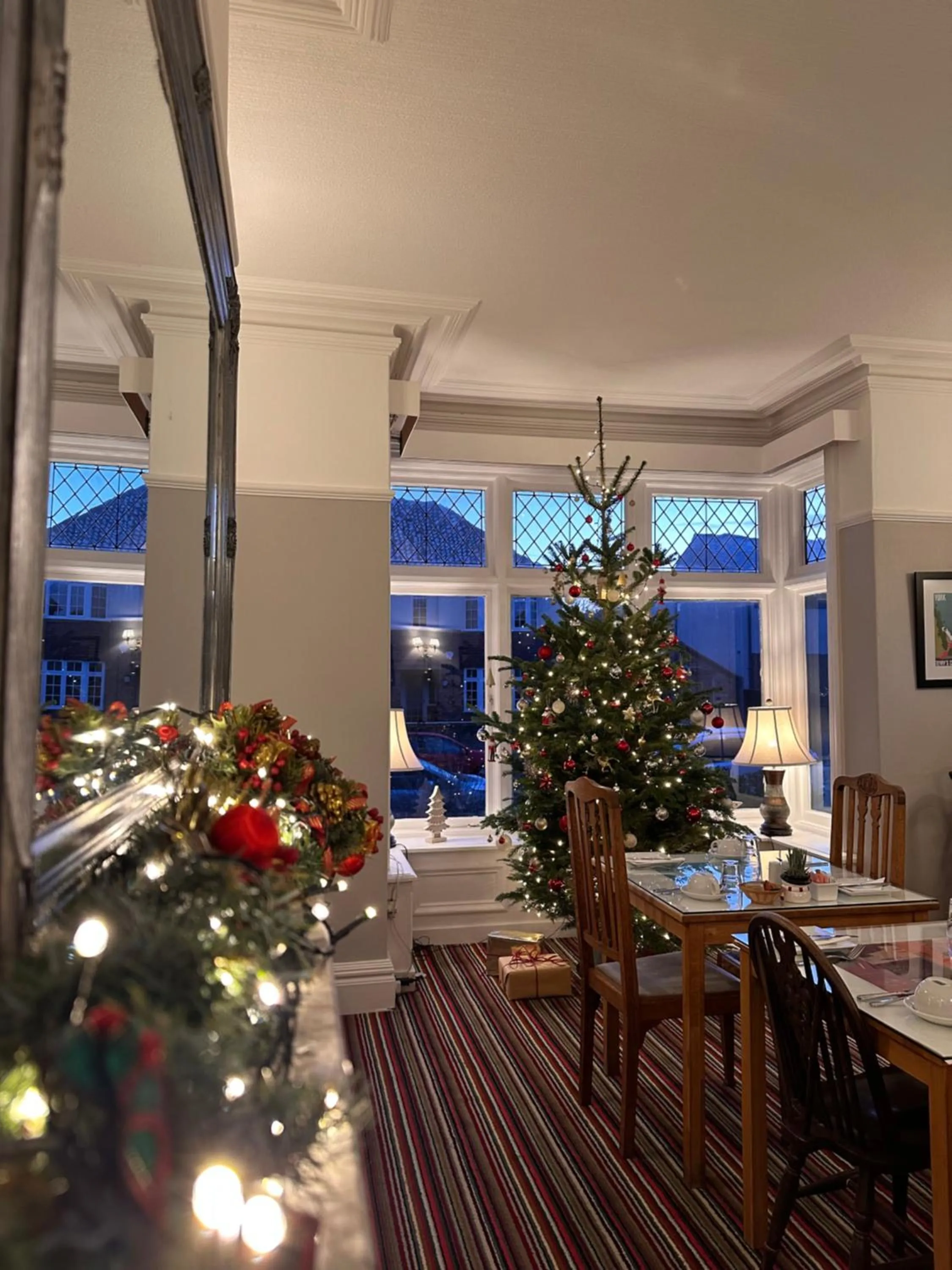 Seating area in St George's Guest House