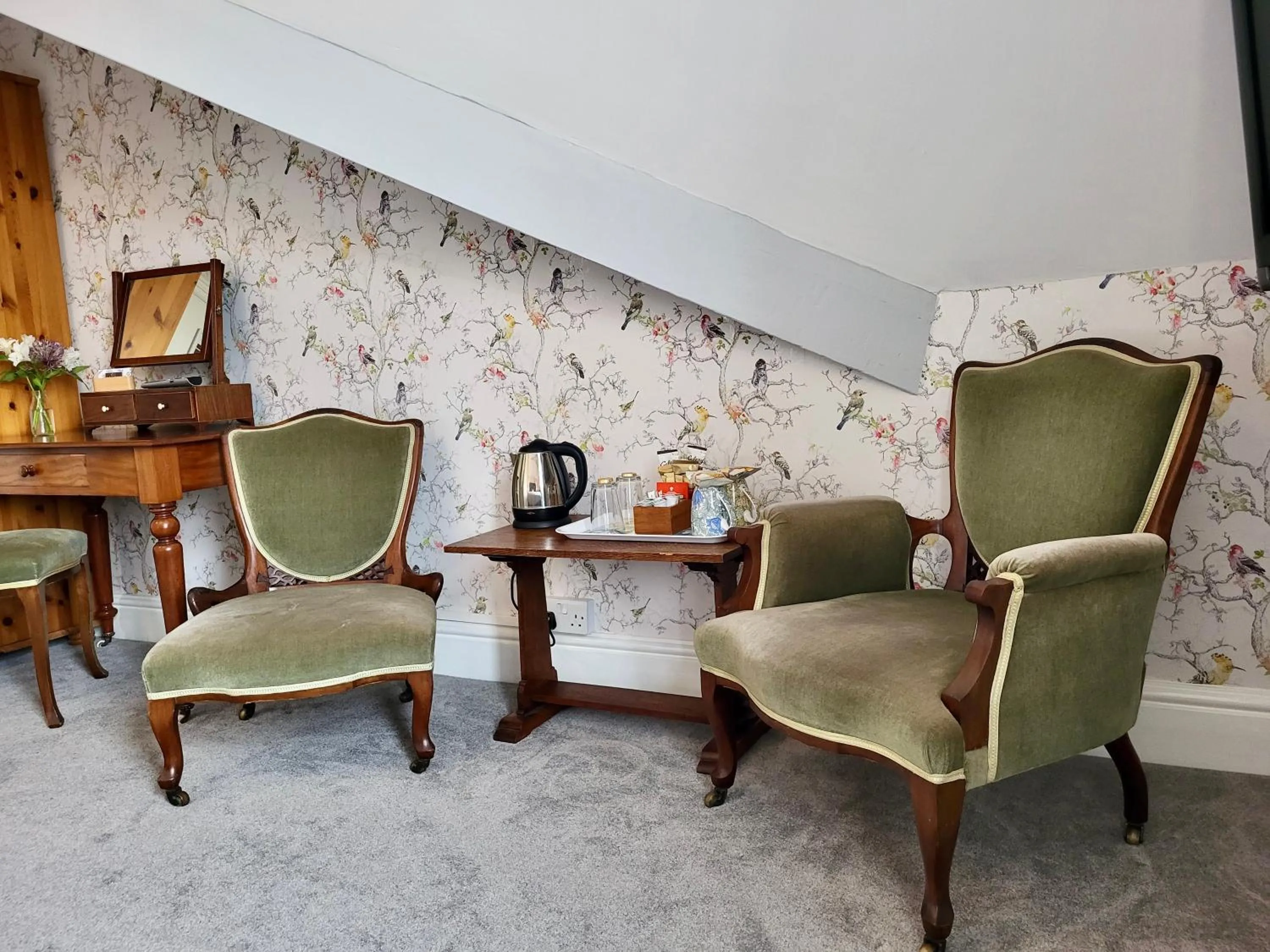 Seating area in St George's Guest House