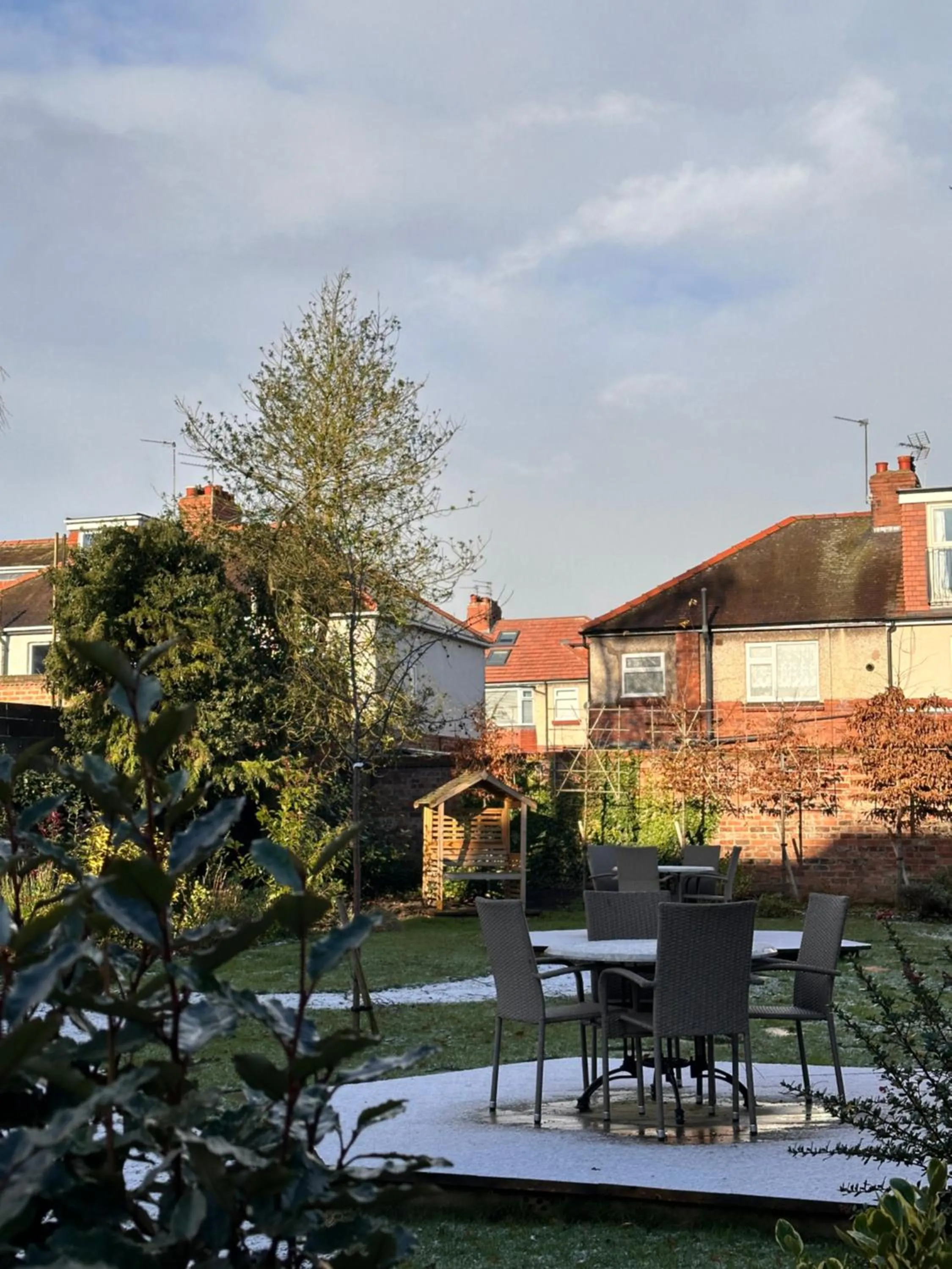 Patio in St George's Guest House