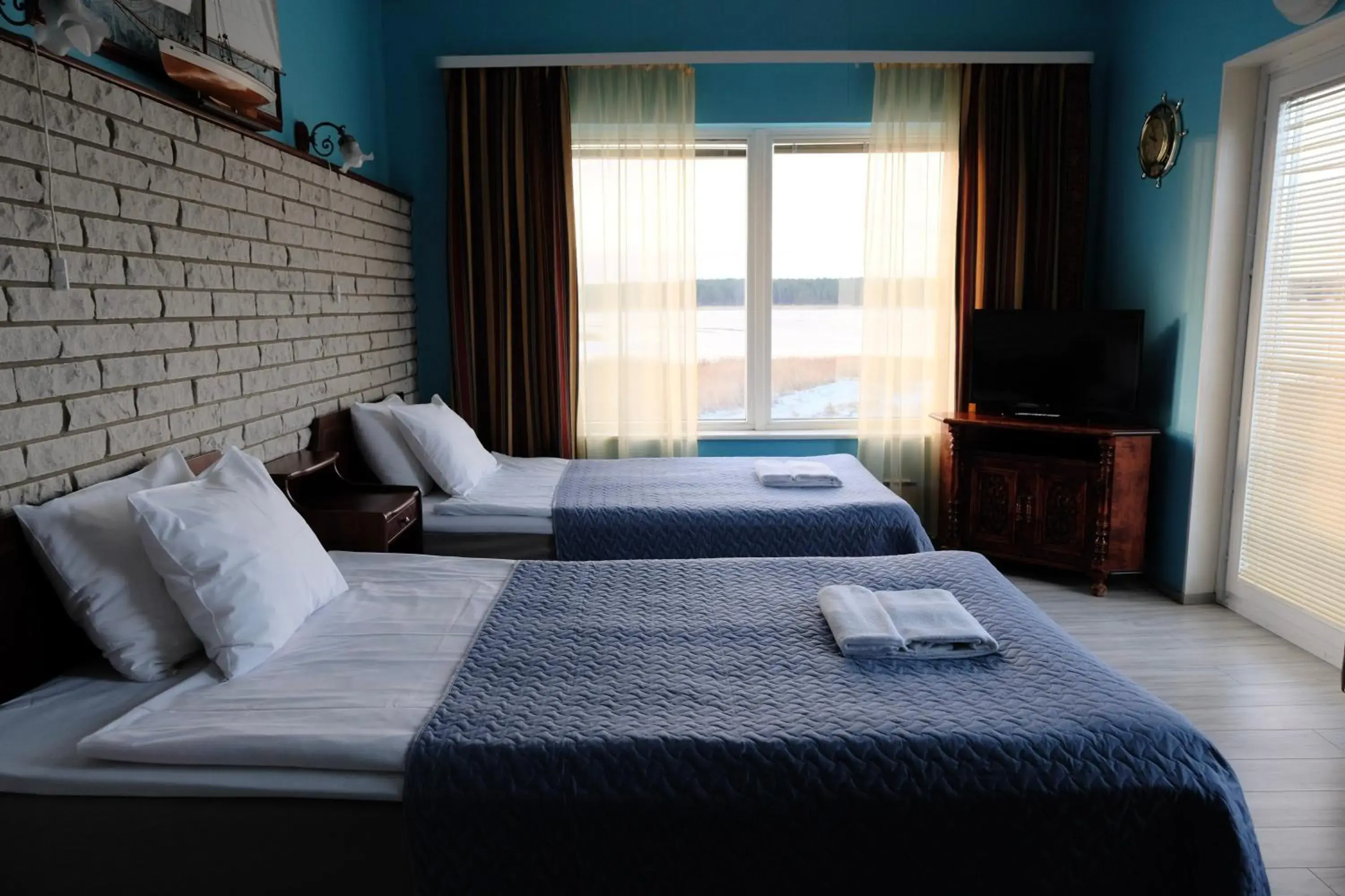 Standard Twin Room with Sea View in Päeva Villa Standard Twin Room with Sea View in Päeva Villa