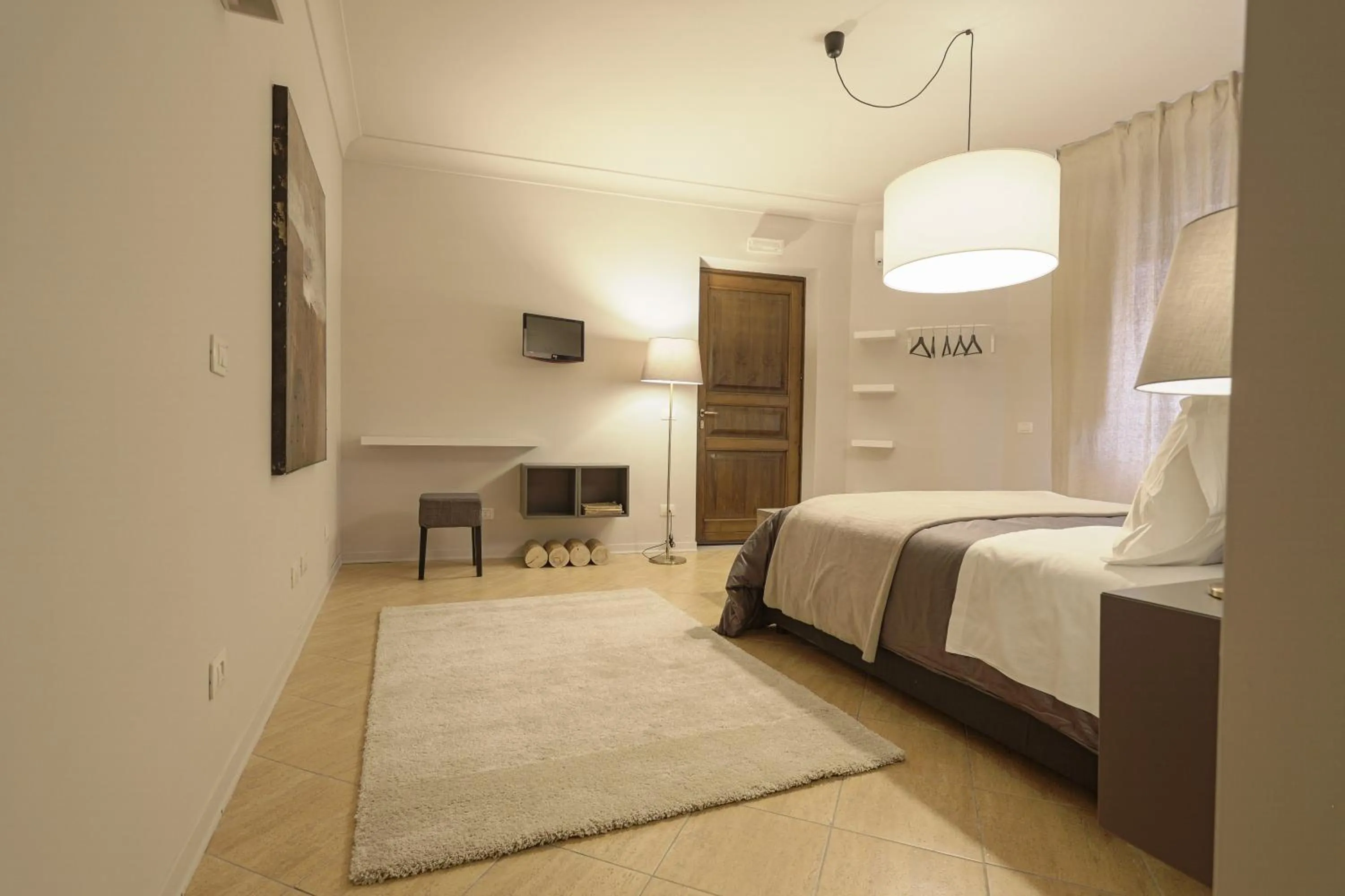 Bedroom, Bed in B&B Palazzo Bibirria