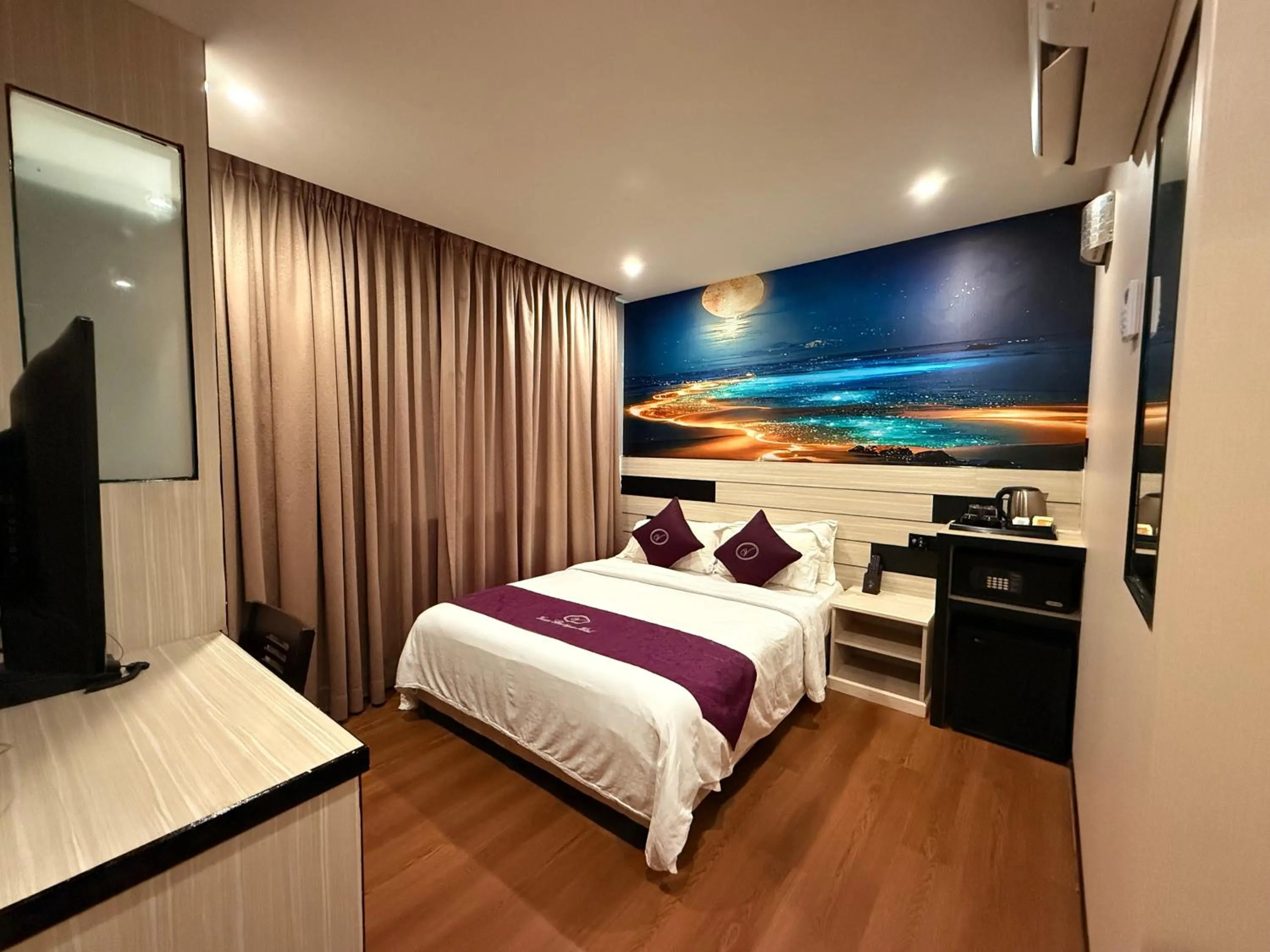 Bed in Venus Boutique Hotel