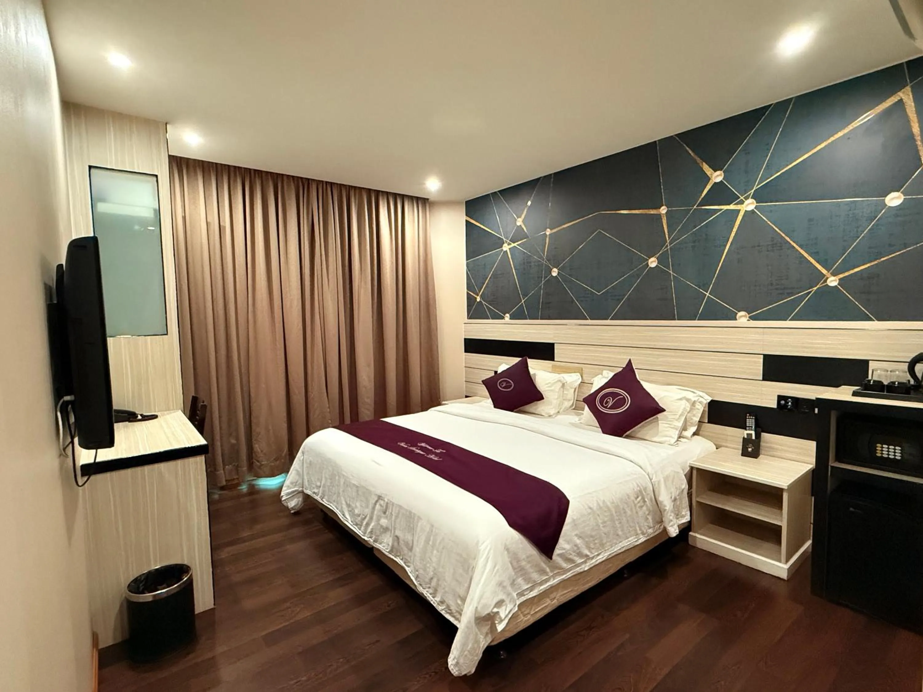 Bed in Venus Boutique Hotel