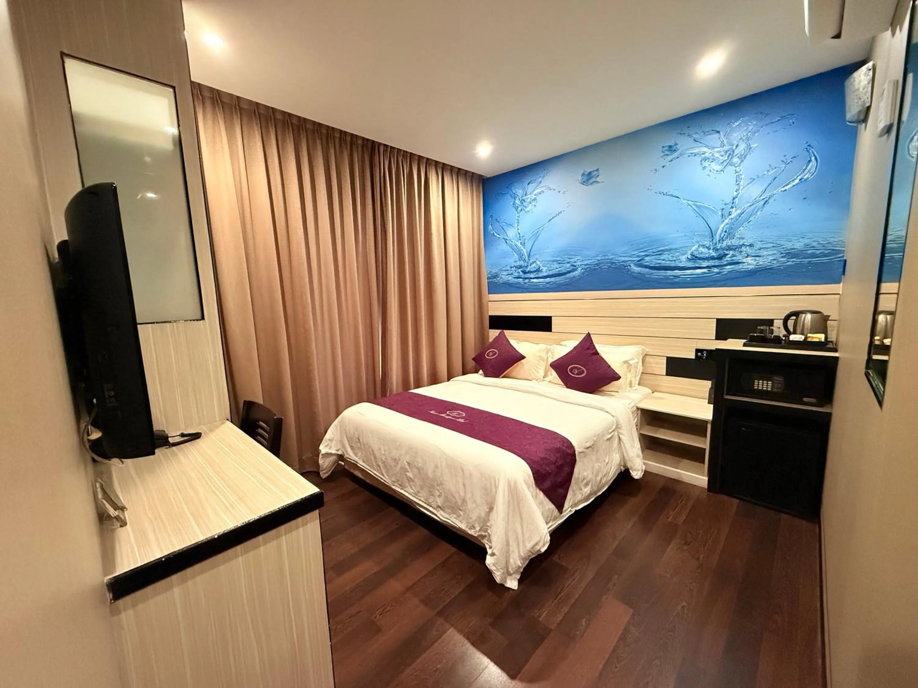 Bed in Venus Boutique Hotel