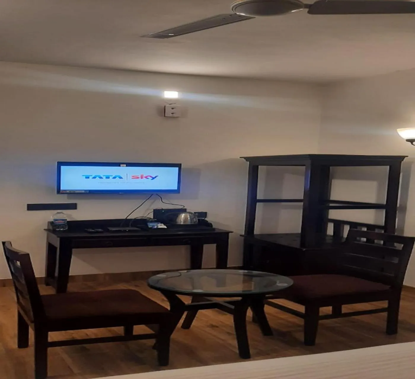 Living room in The timber garden adventure club