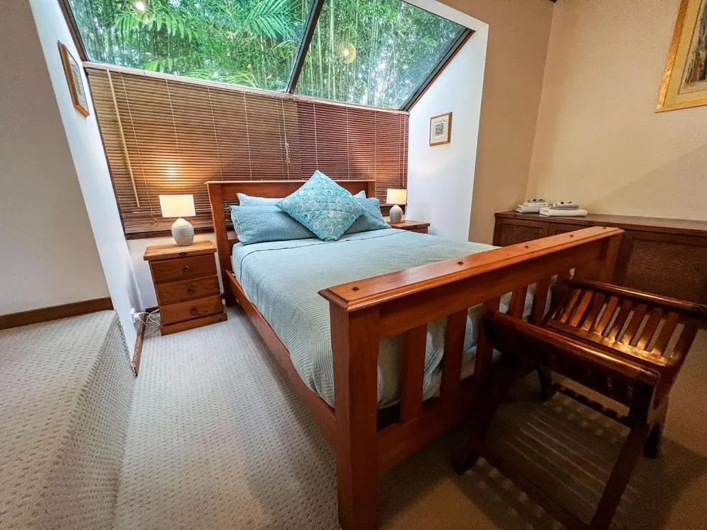 Bed in Lake Russell Retreat
