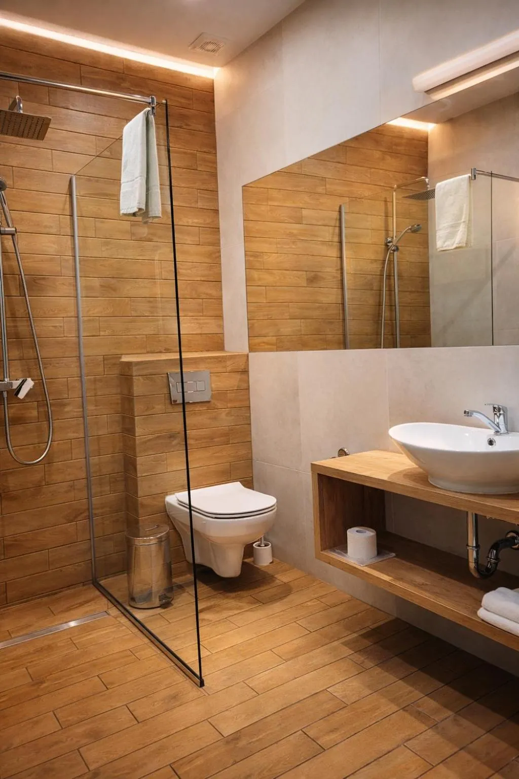 Bathroom in Hotel Kantoria