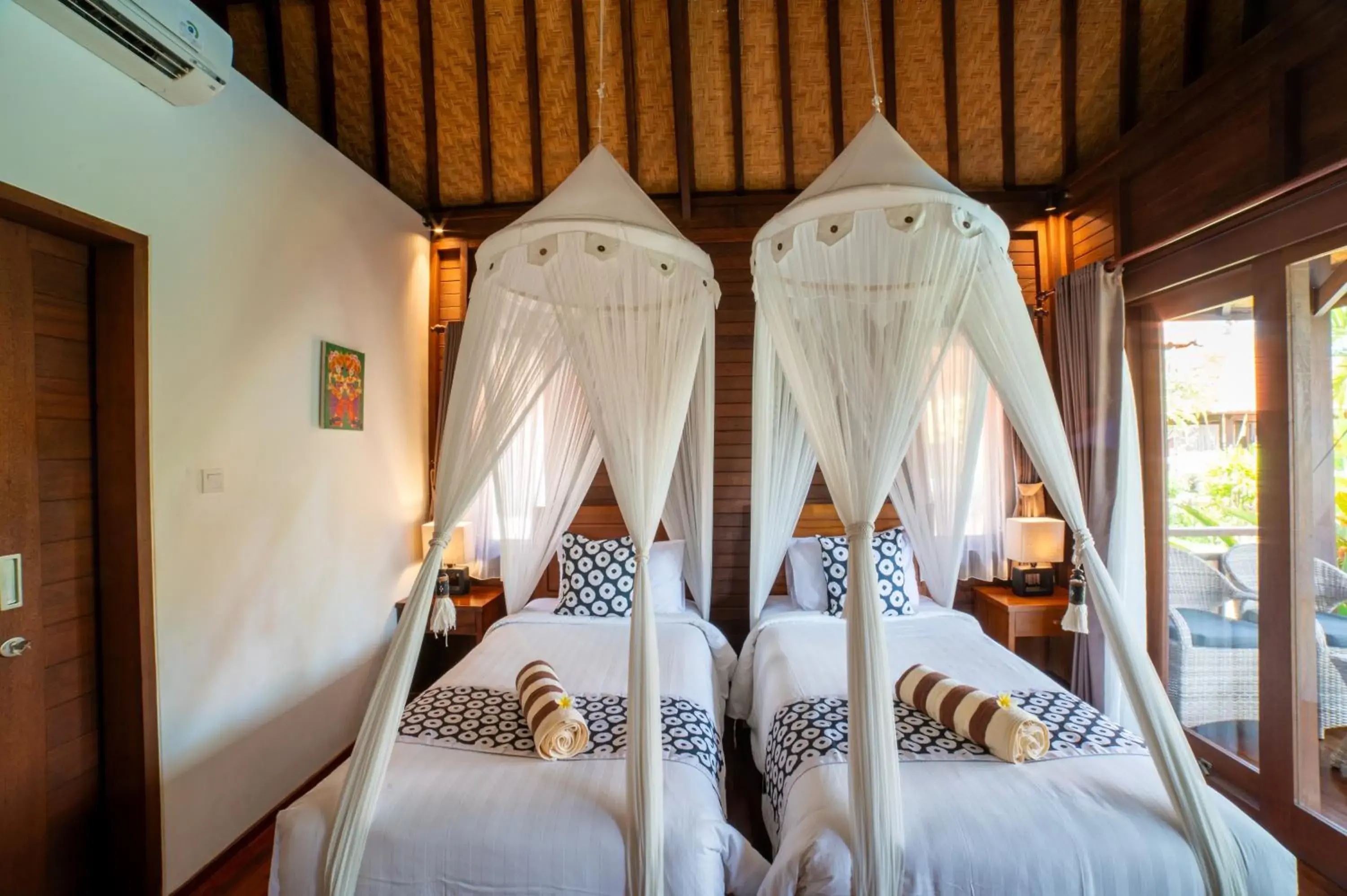 Deluxe Twin Room in D'Puncak Villas Lembongan Deluxe Twin Room in D'Puncak Villas Lembongan