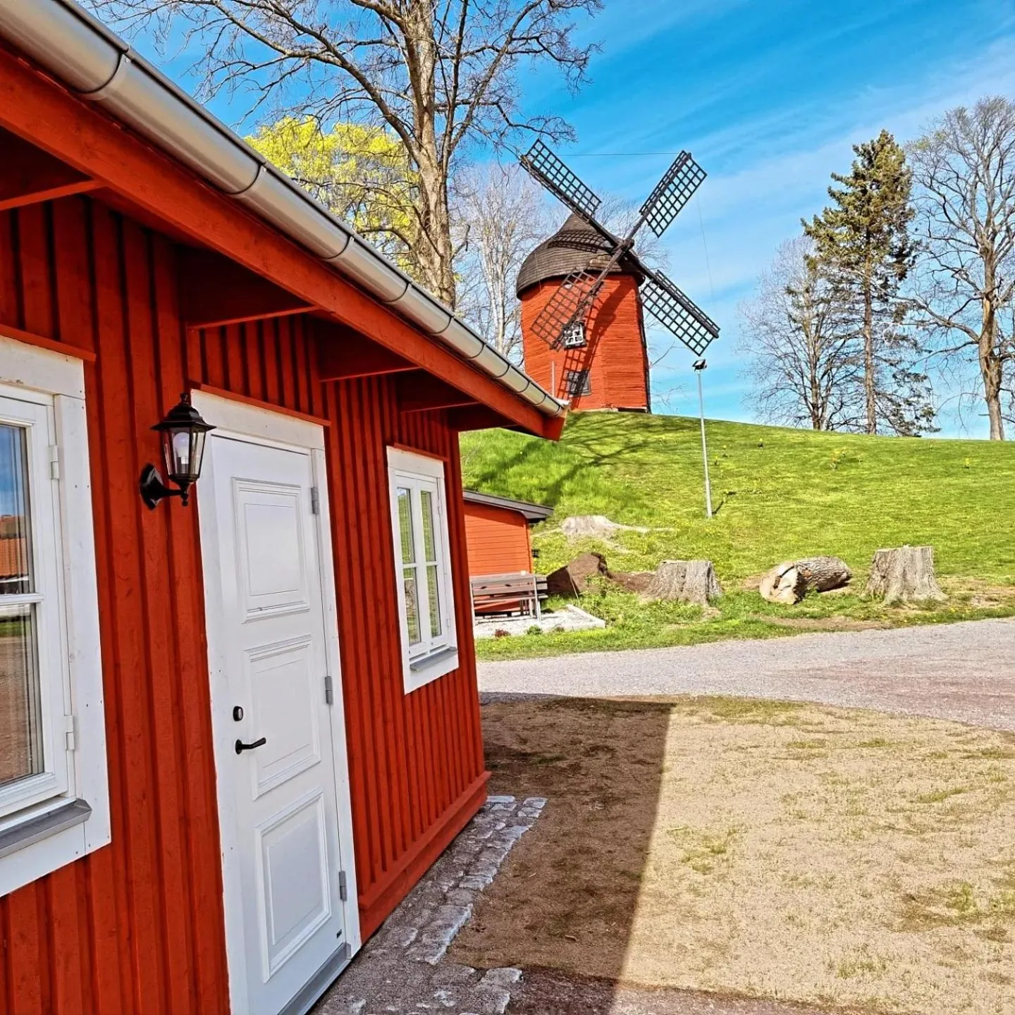 View (from property/room) in Korskullens Stugor