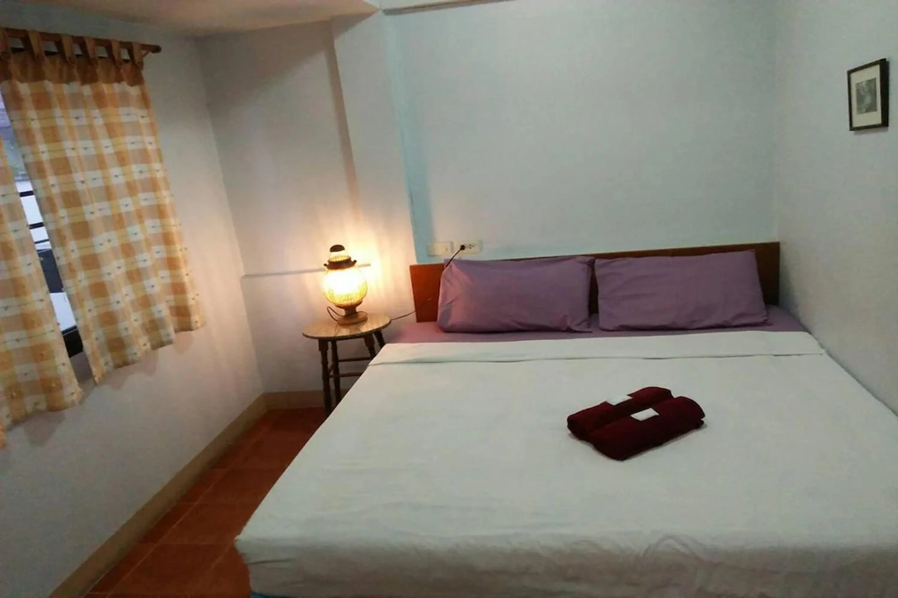 Bedroom, Bed in Ban Wiang Guest House