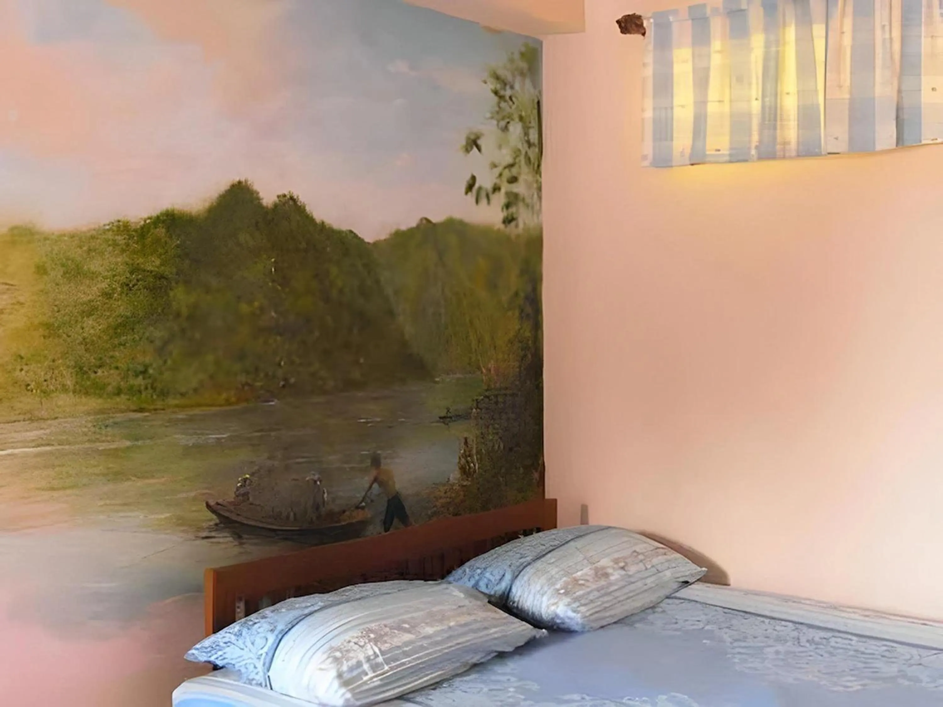 Bedroom, Bed in Ban Wiang Guest House