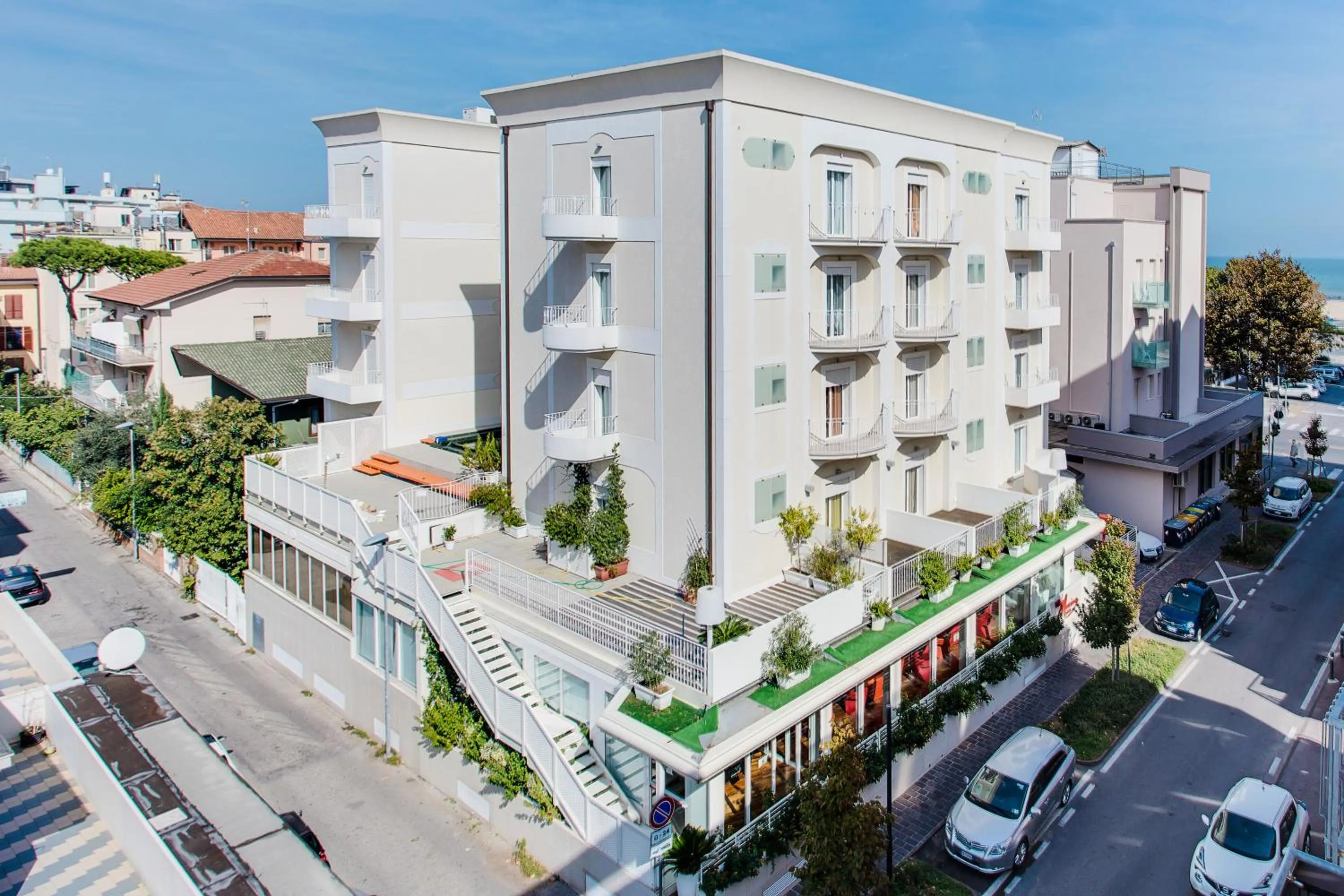 Bird's eye view in Hotel Villa Marina Wellness SPA