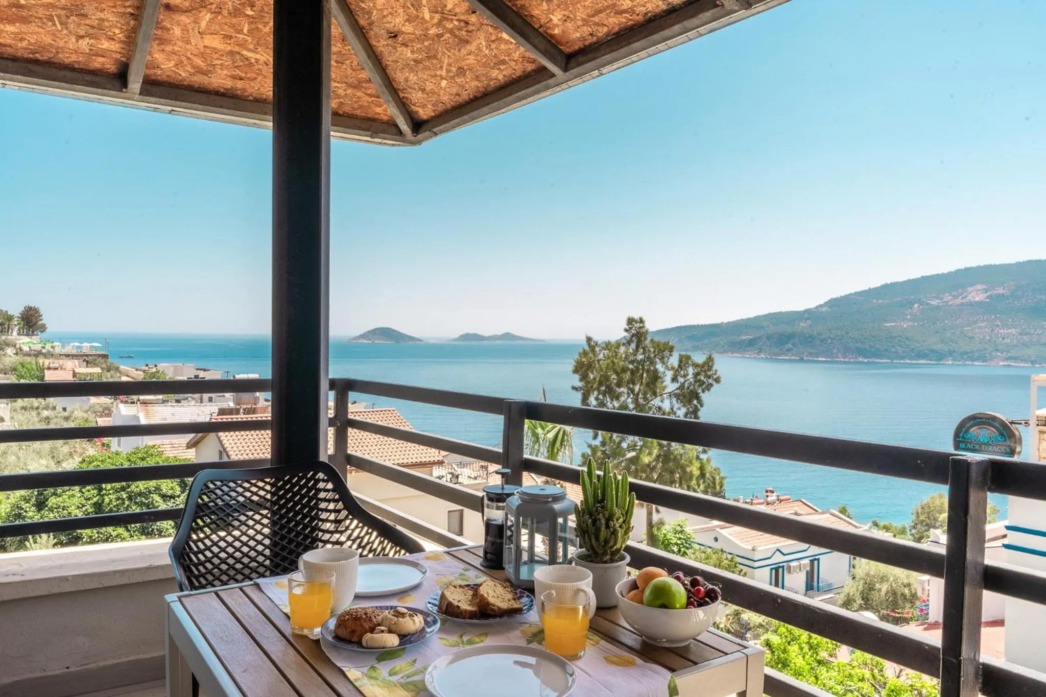 Sea view in True Blue Boutique Hotel Kalkan