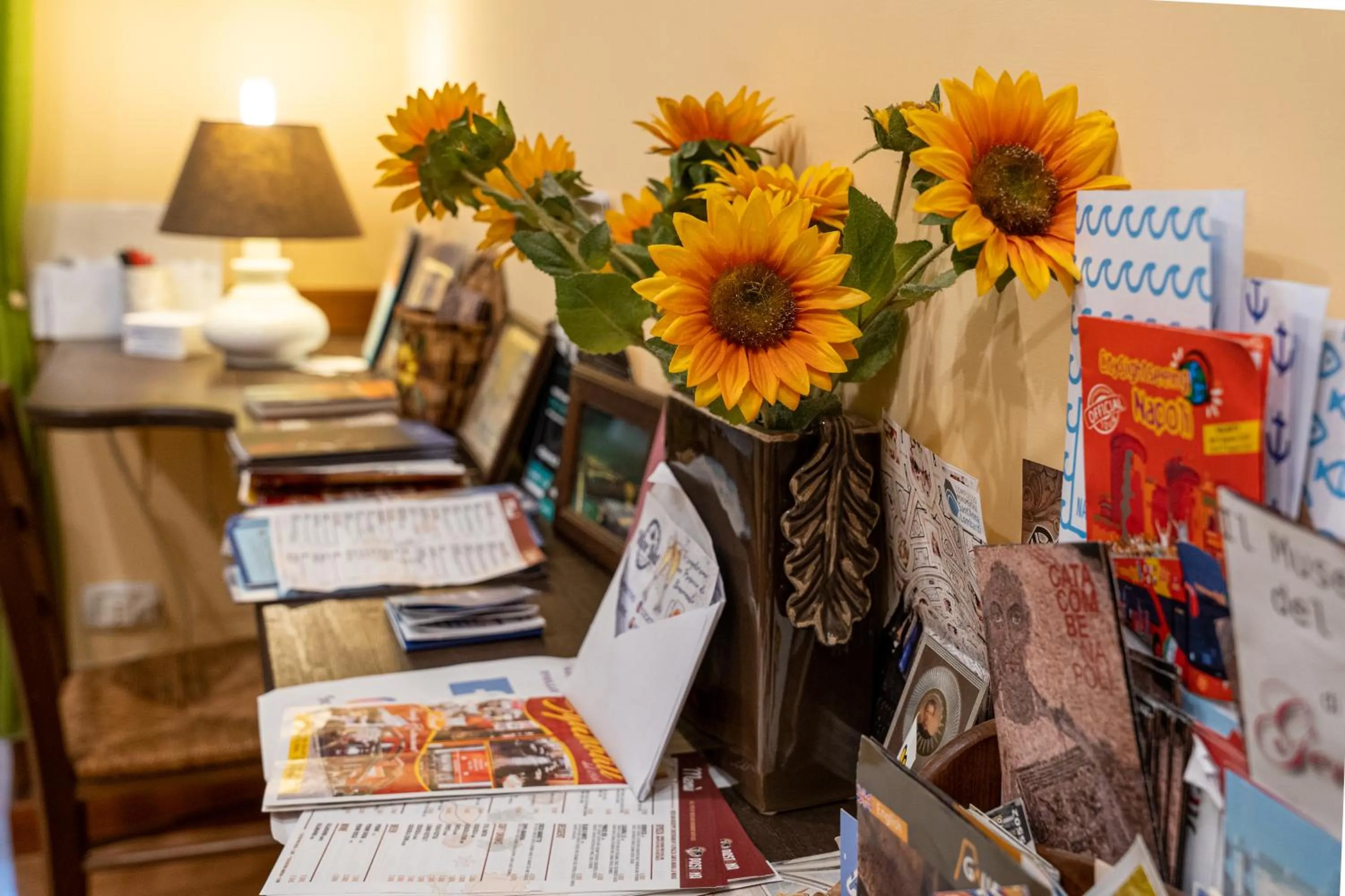 Lobby or reception in Monteoliveto Bed & Breakfast