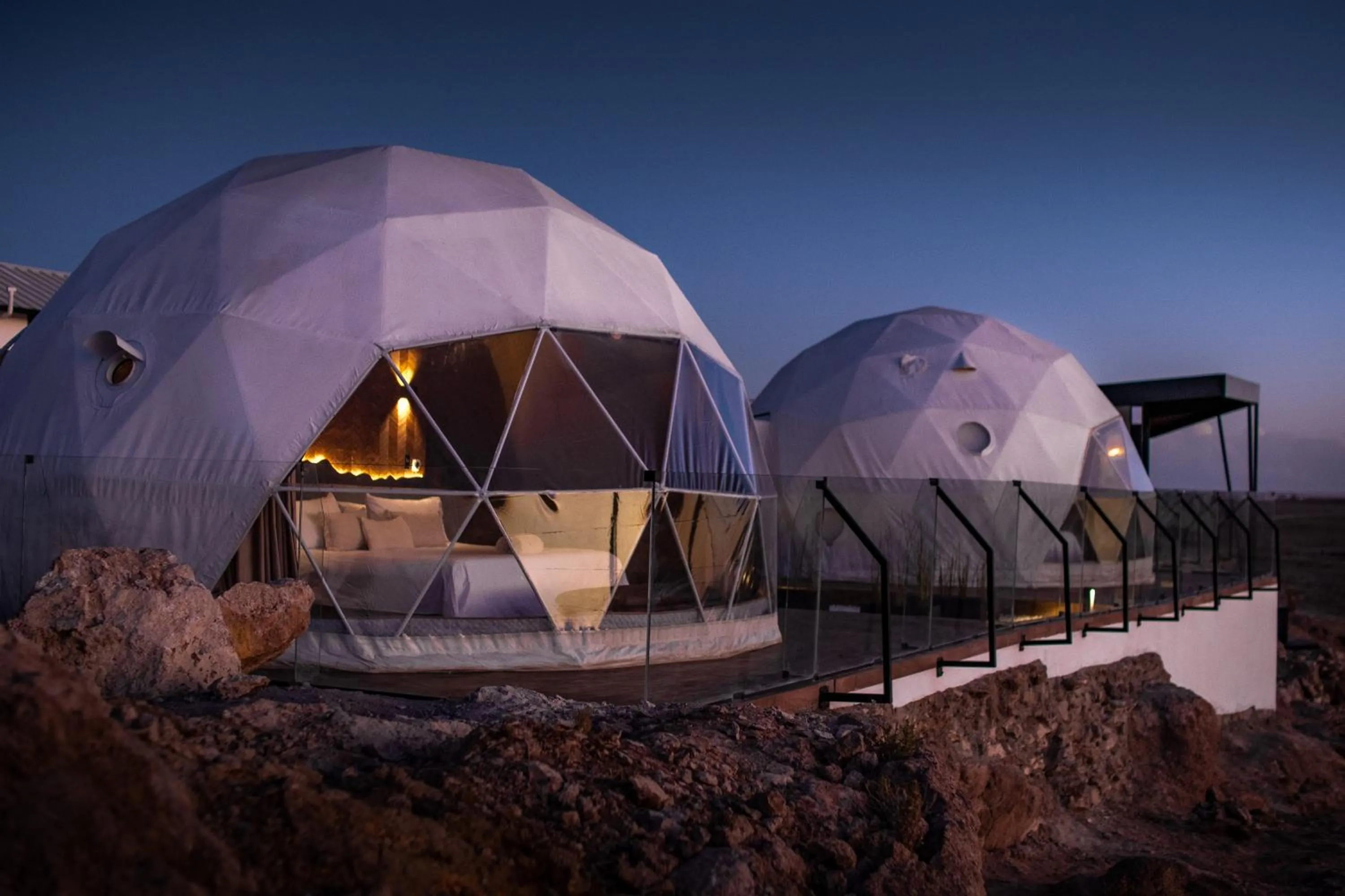 Lake view in Hotel de Sal Luna Salada