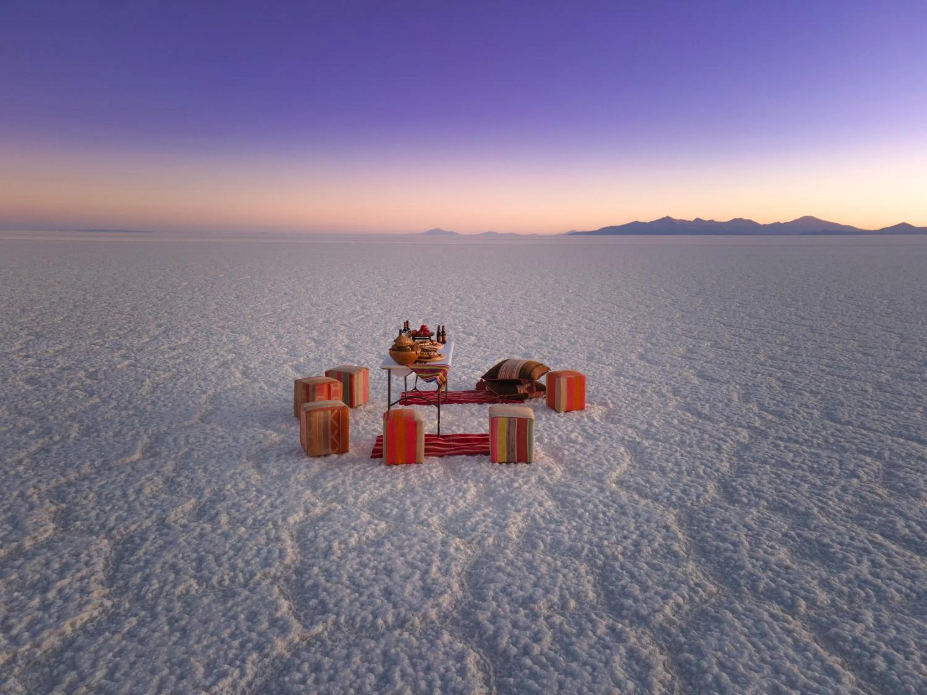 Natural landscape in Hotel de Sal Luna Salada