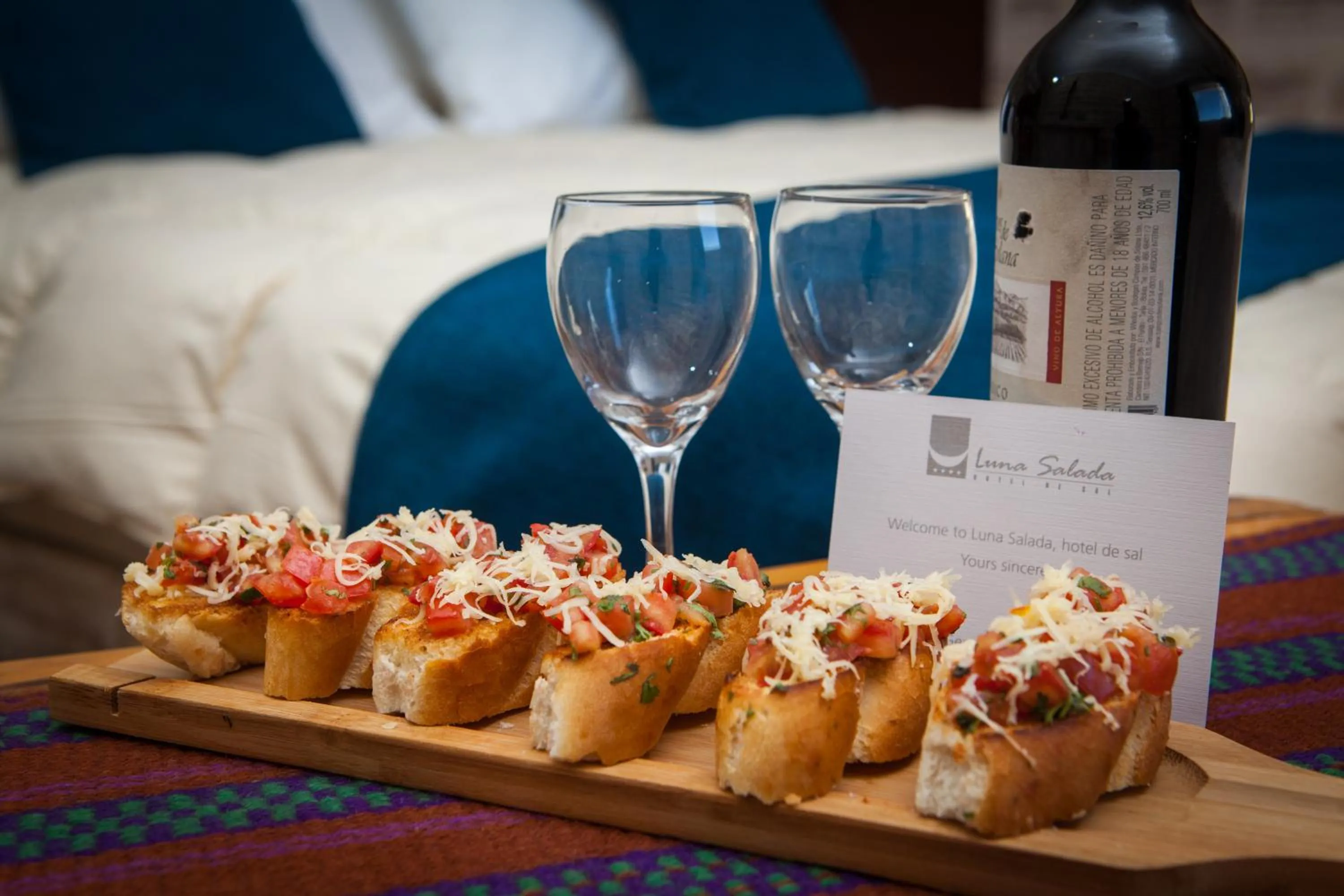 Food and drinks in Hotel de Sal Luna Salada