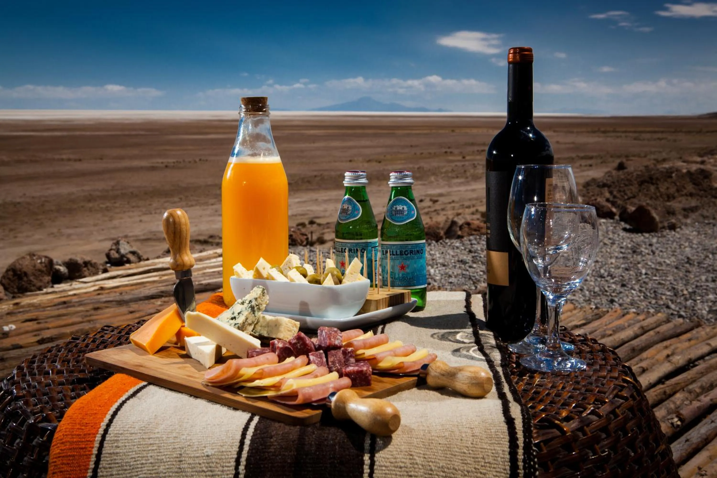Food close-up in Hotel de Sal Luna Salada