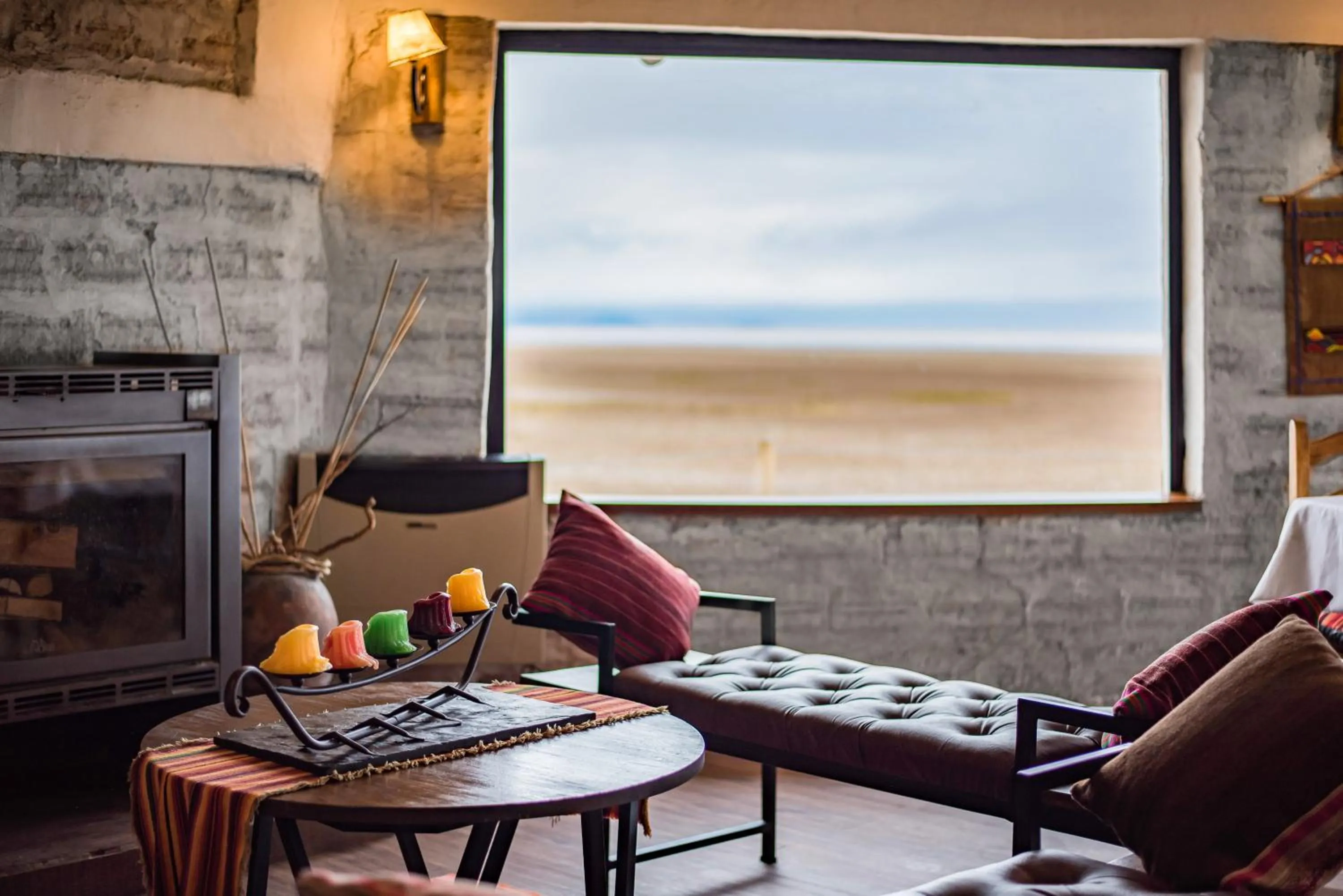 Living room in Hotel de Sal Luna Salada