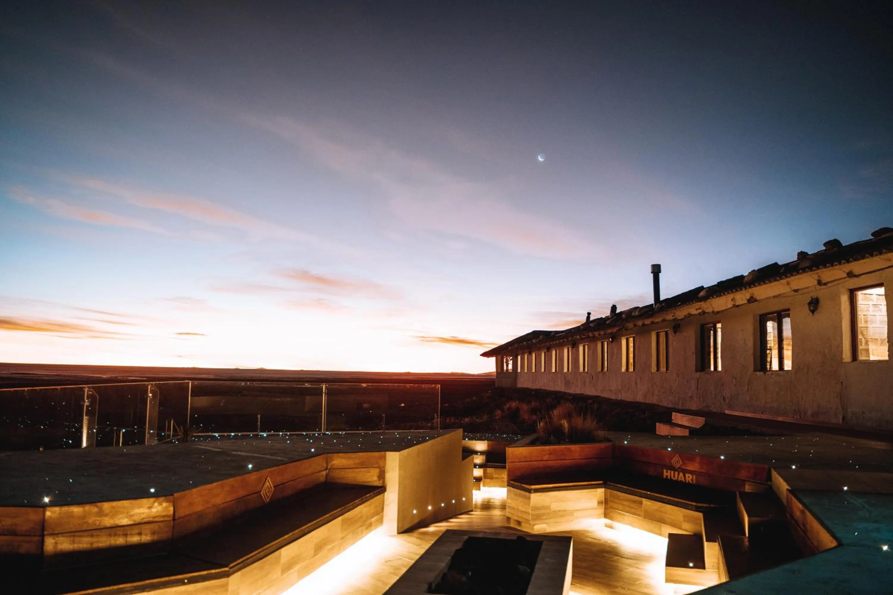 Natural landscape in Hotel de Sal Luna Salada