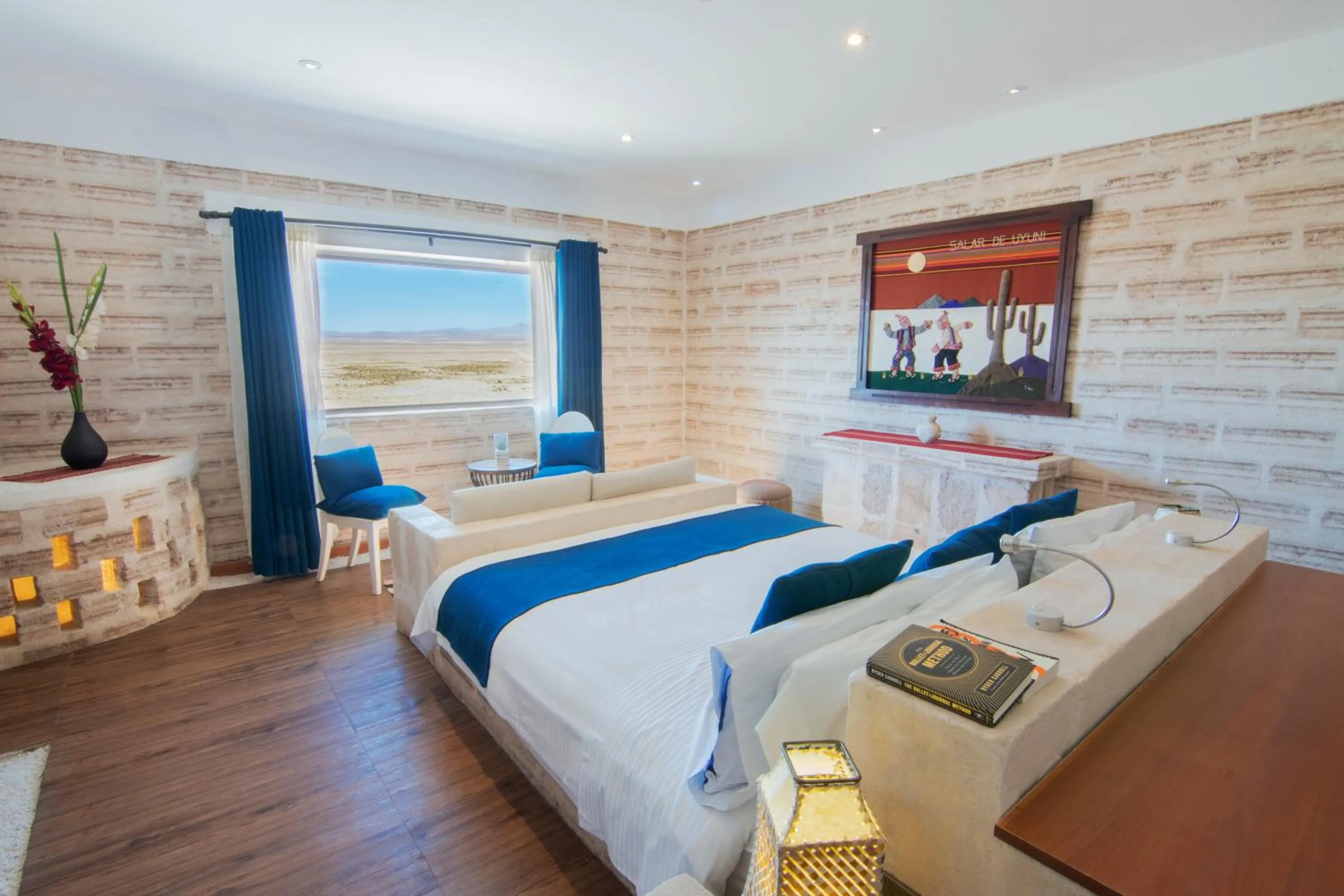 Bedroom, Bed in Hotel de Sal Luna Salada