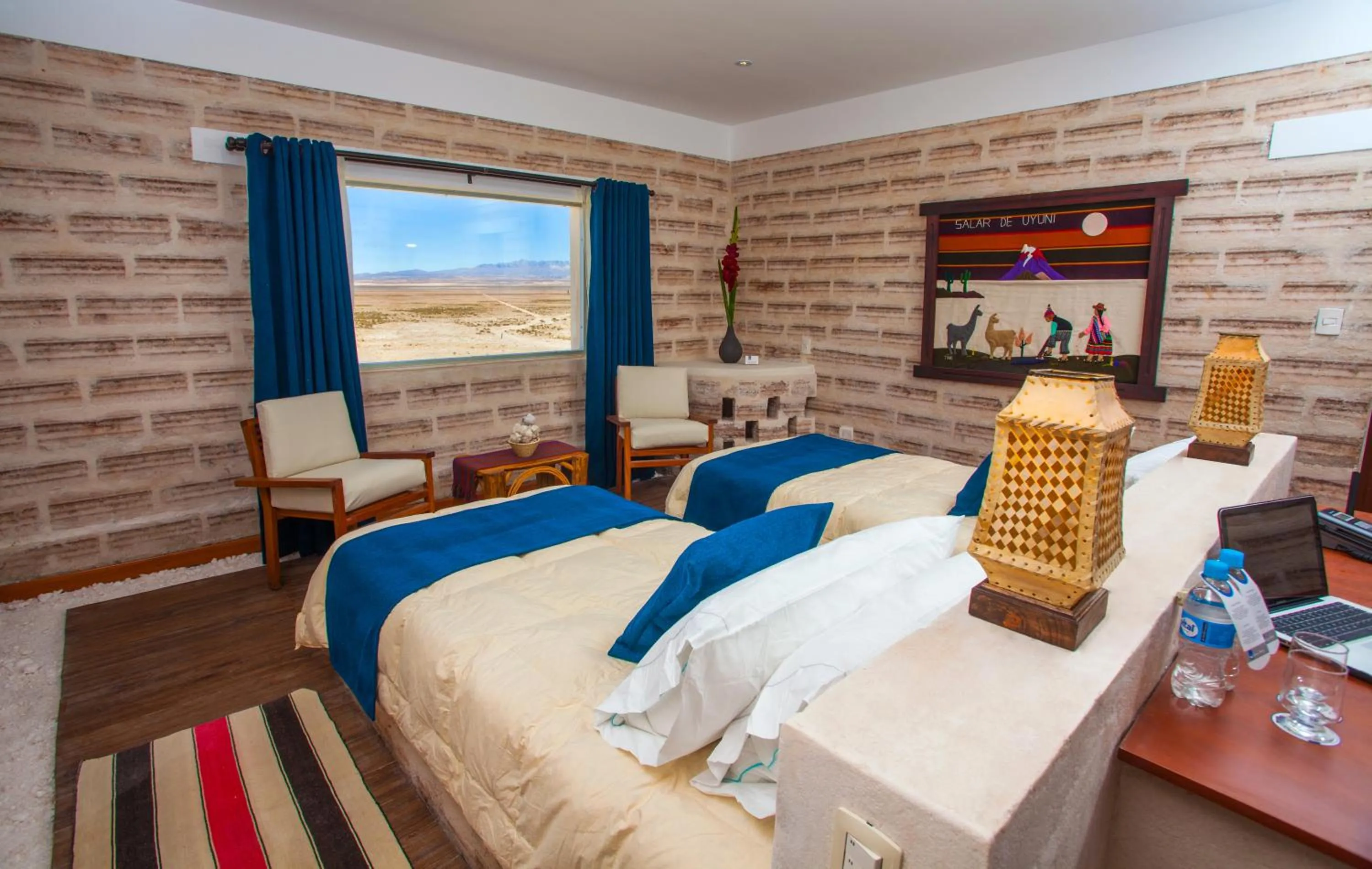 Decorative detail, Bed in Hotel de Sal Luna Salada