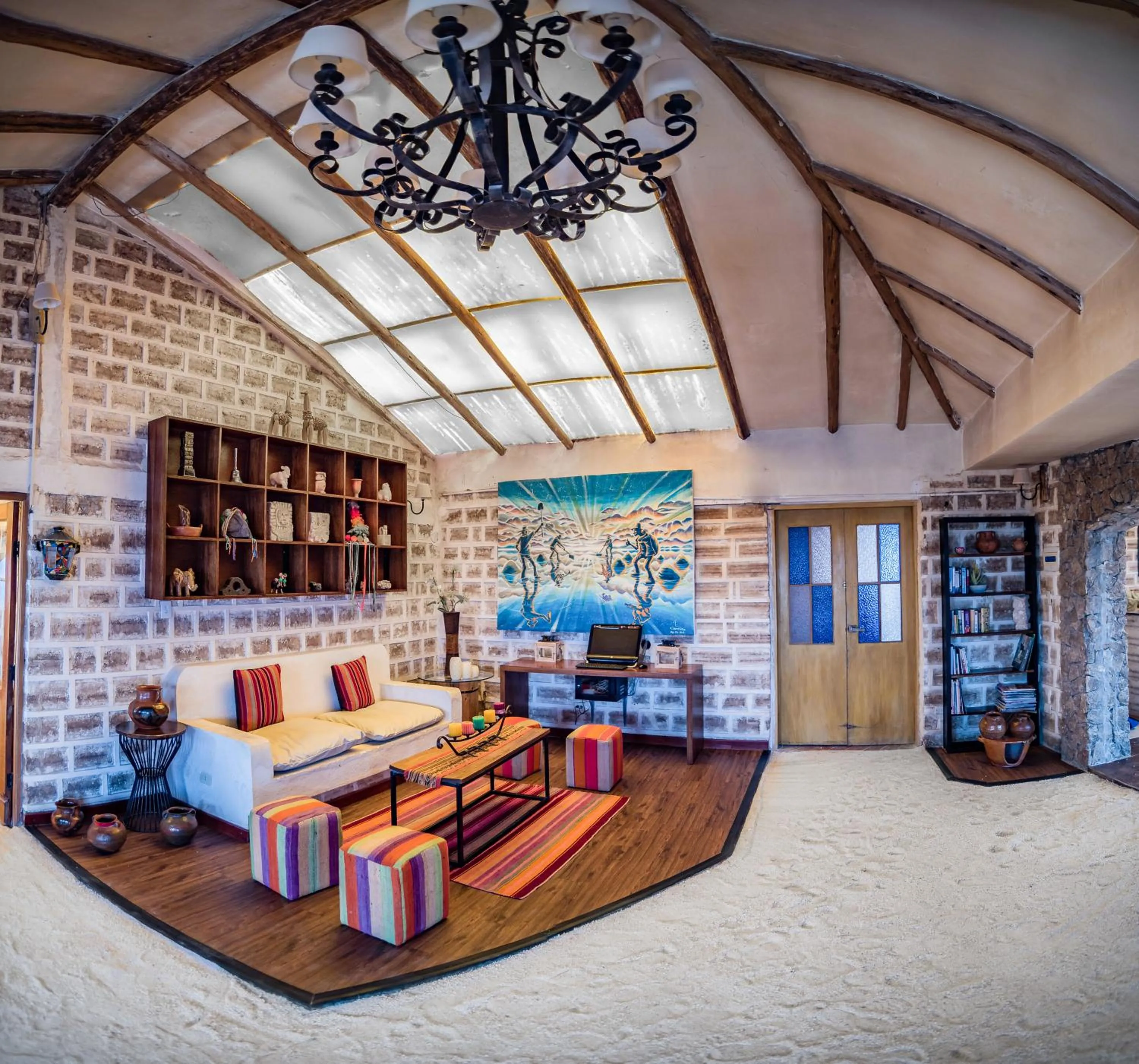 Lobby or reception in Hotel de Sal Luna Salada