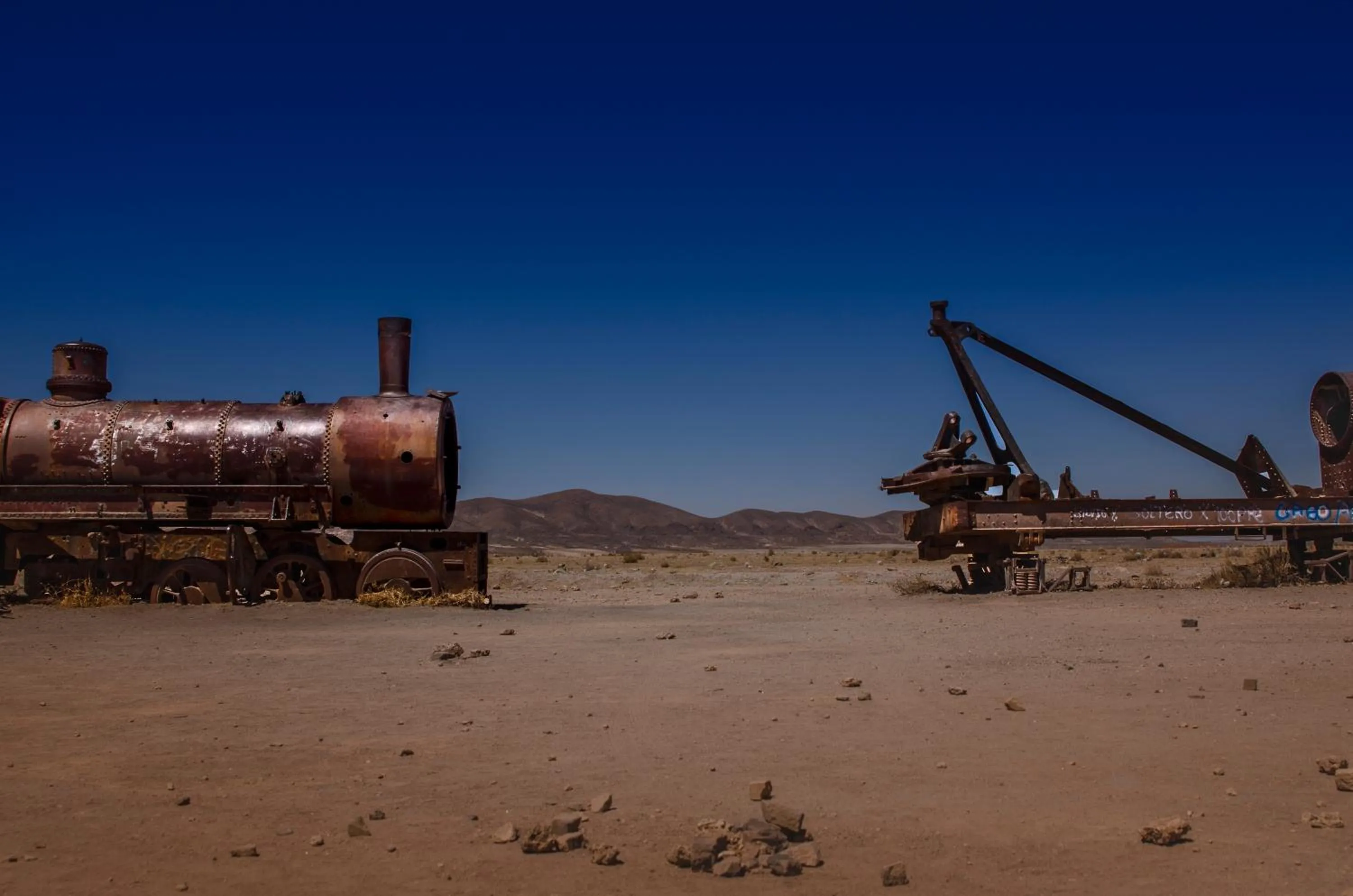 Natural landscape in Hotel de Sal Luna Salada