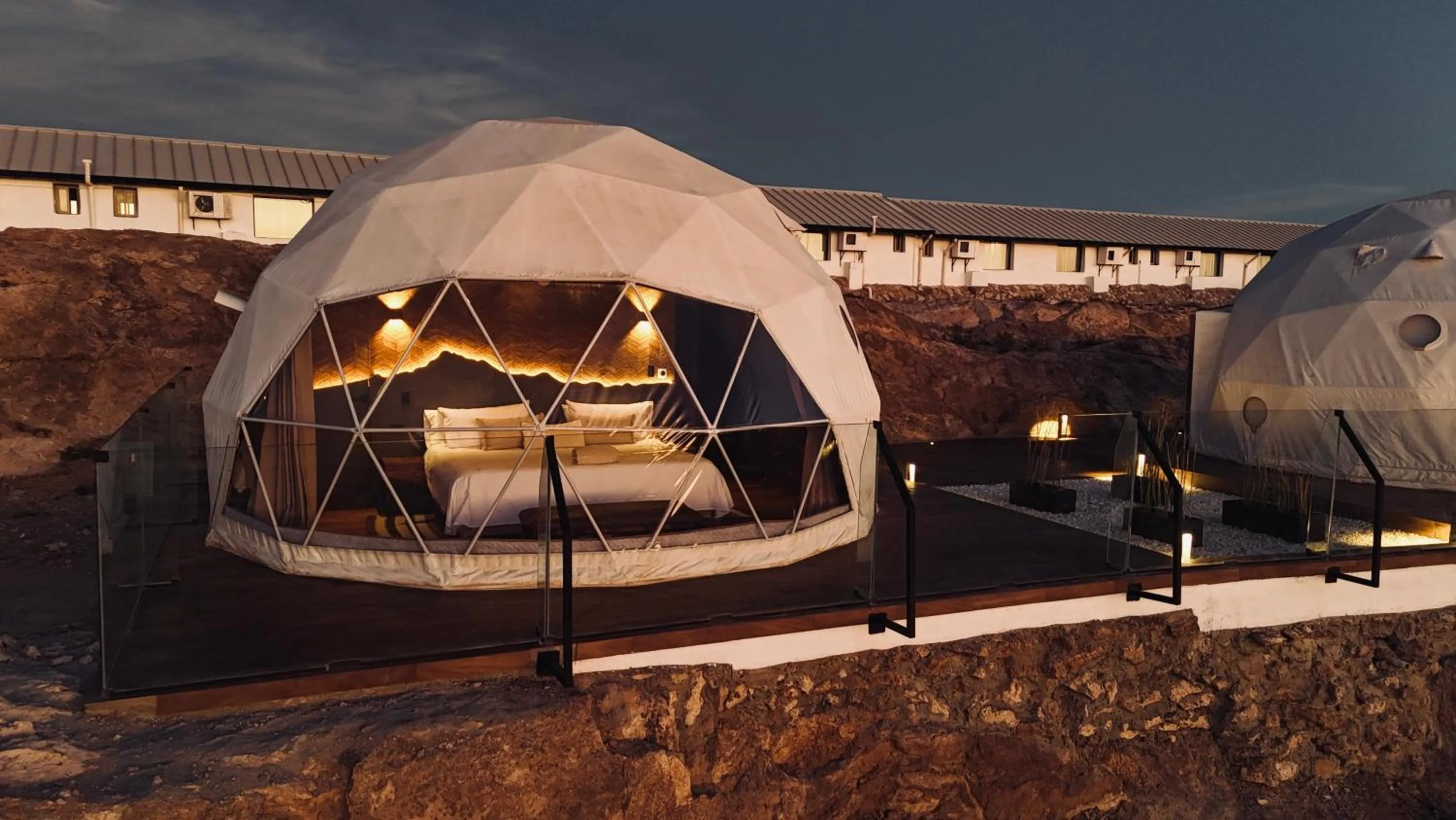 Bedroom in Hotel de Sal Luna Salada