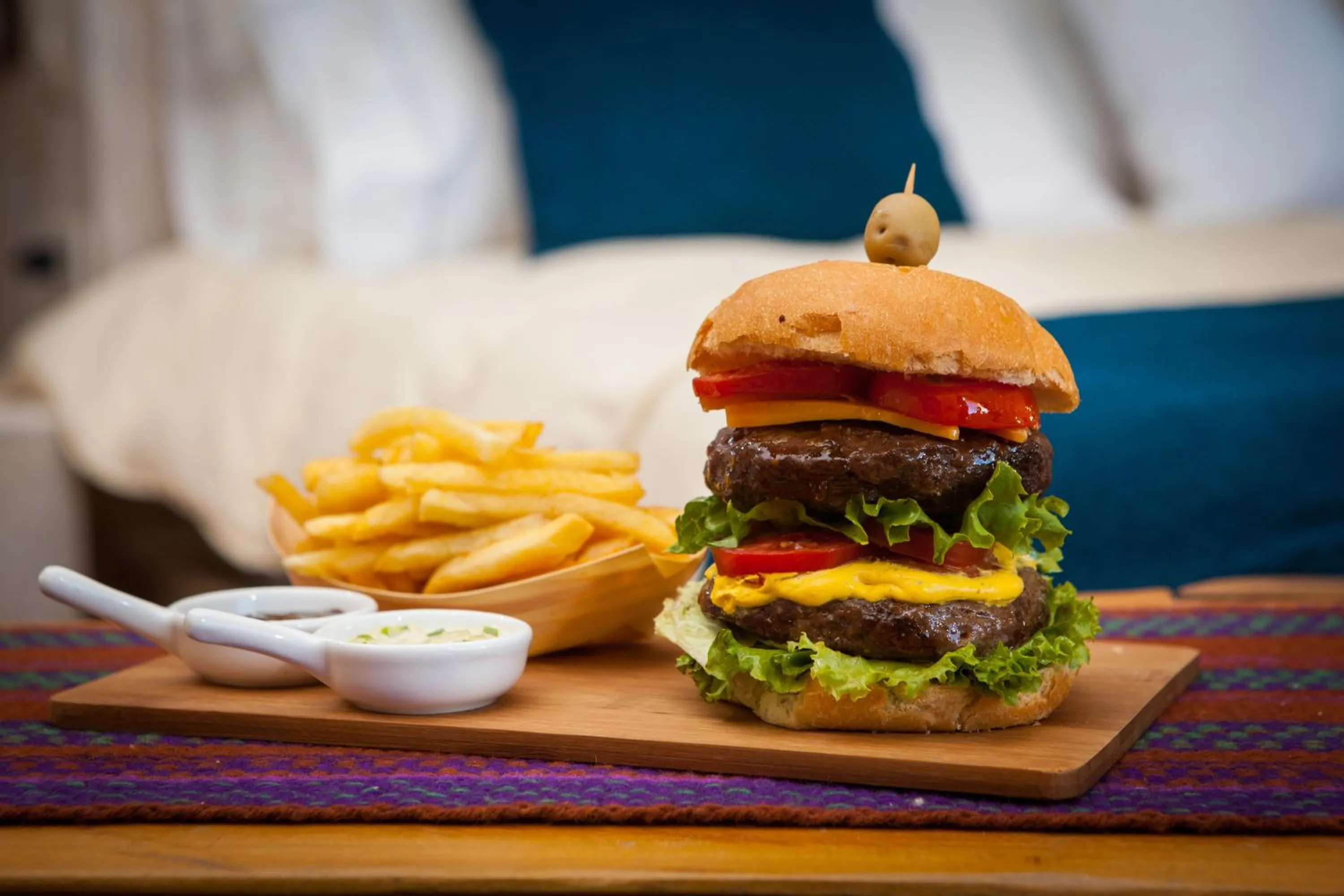 Food in Hotel de Sal Luna Salada