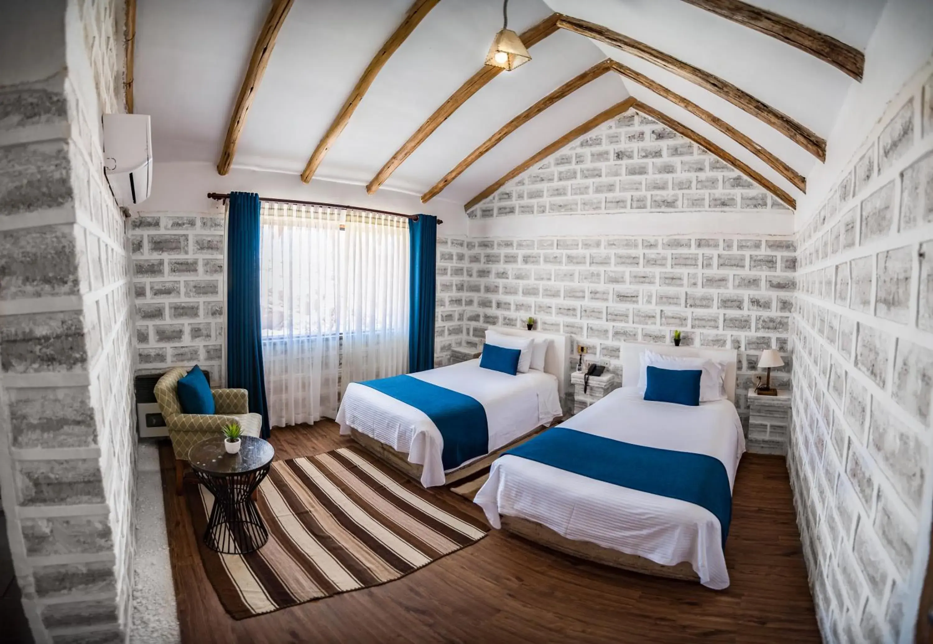 Twin Room with View in Hotel de Sal Luna Salada Twin Room with View in Hotel de Sal Luna Salada