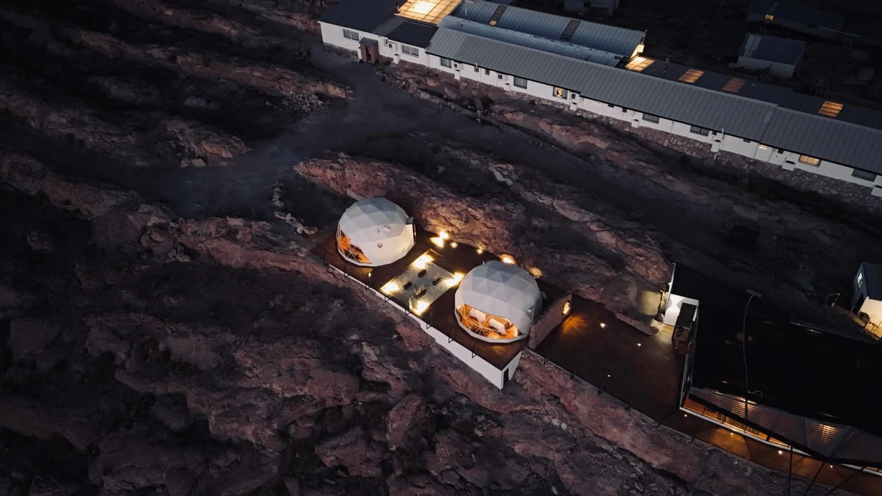 Night in Hotel de Sal Luna Salada