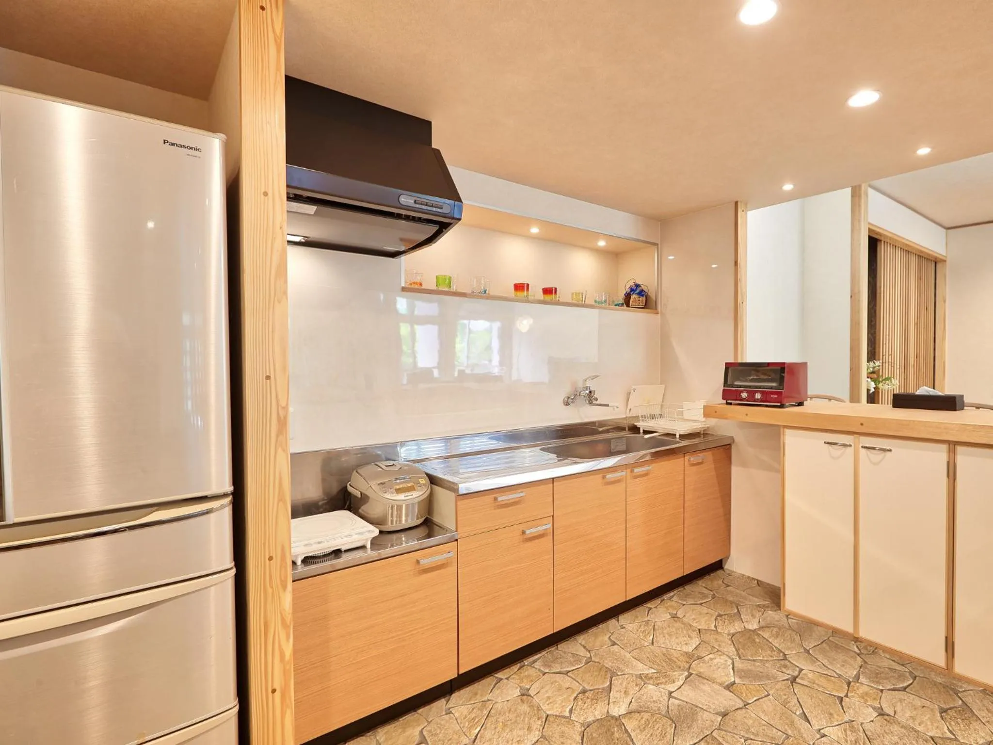 Kitchen or kitchenette in ADAN RESORT Yuhina