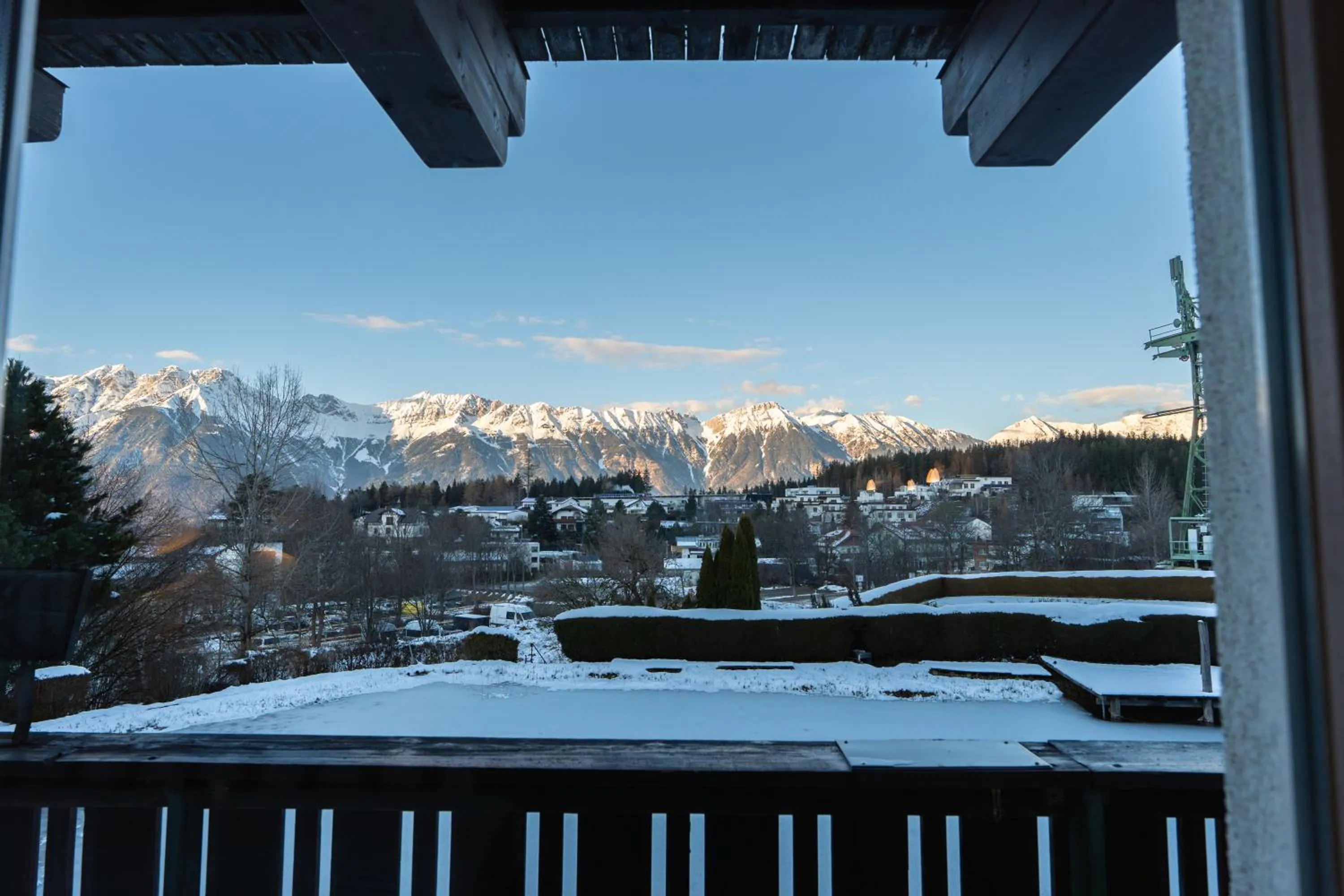 View (from property/room) in Hotel Gruberhof Innsbruck Igls B&B