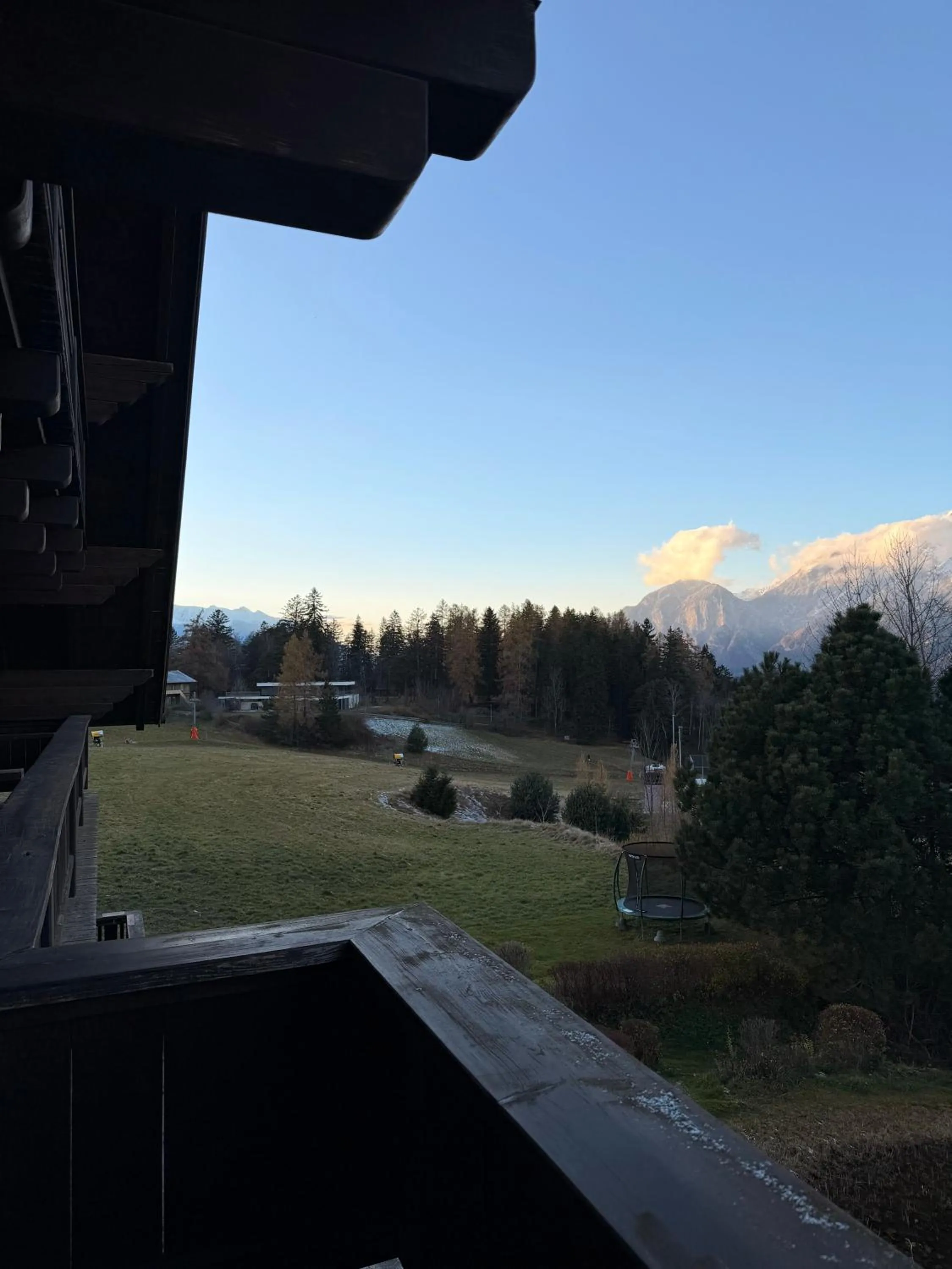 Mountain view in Hotel Gruberhof Innsbruck Igls B&B