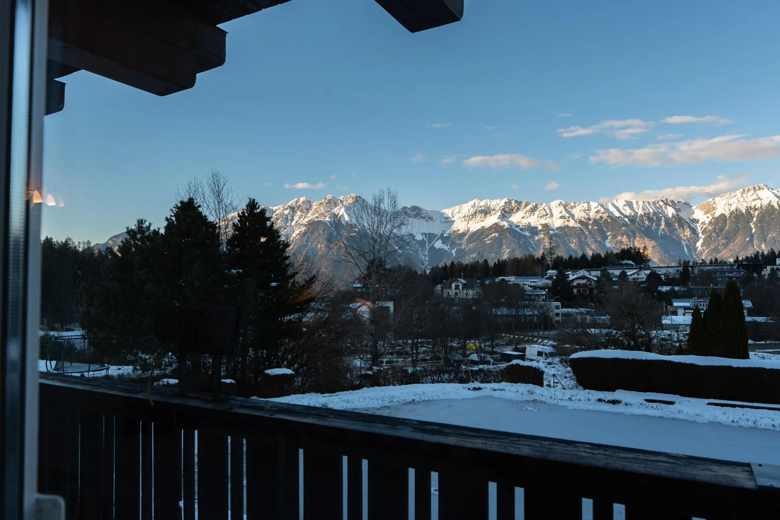 View (from property/room) in Hotel Gruberhof Innsbruck Igls B&B