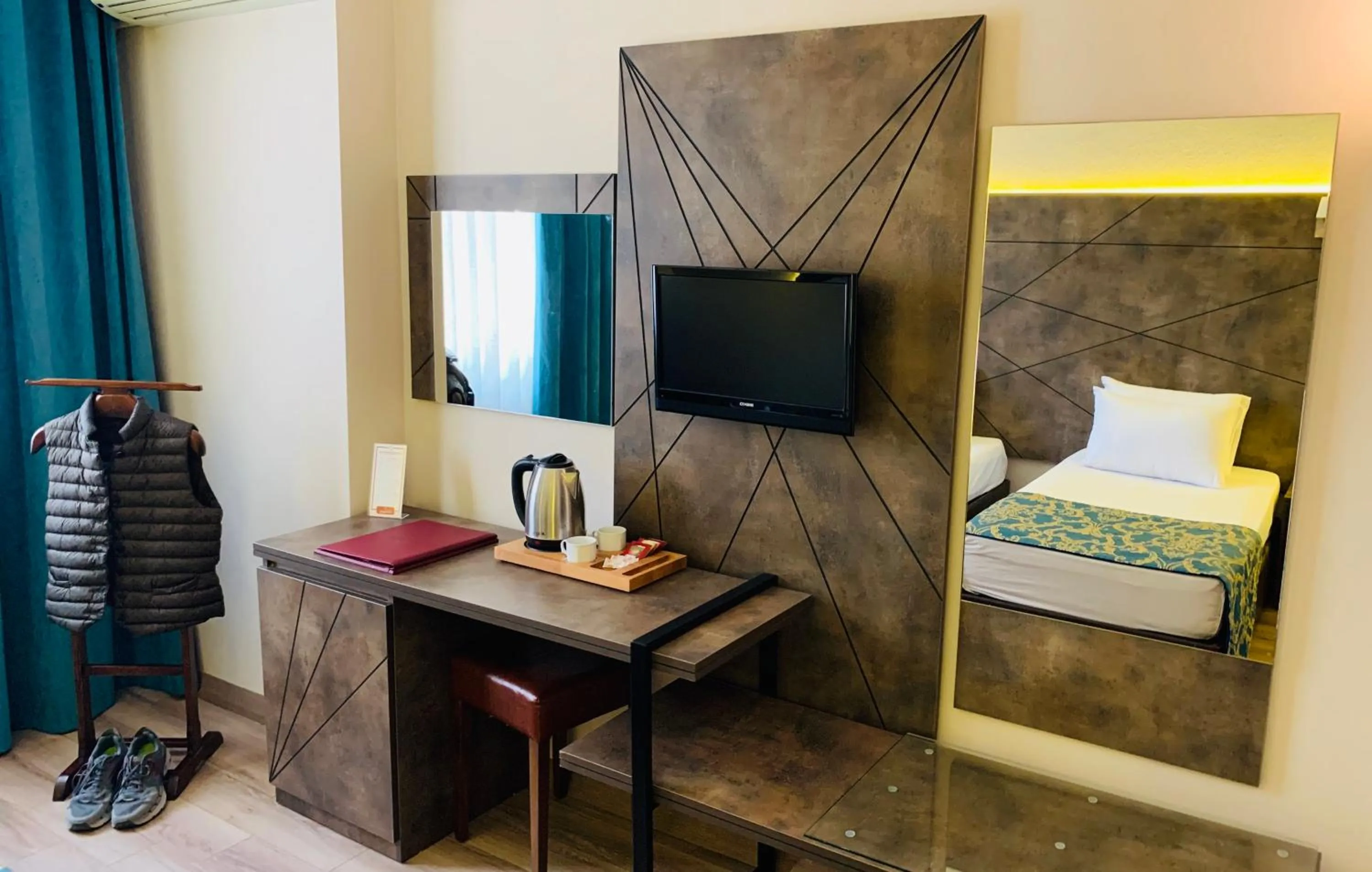 Bed in Hostapark Hotel