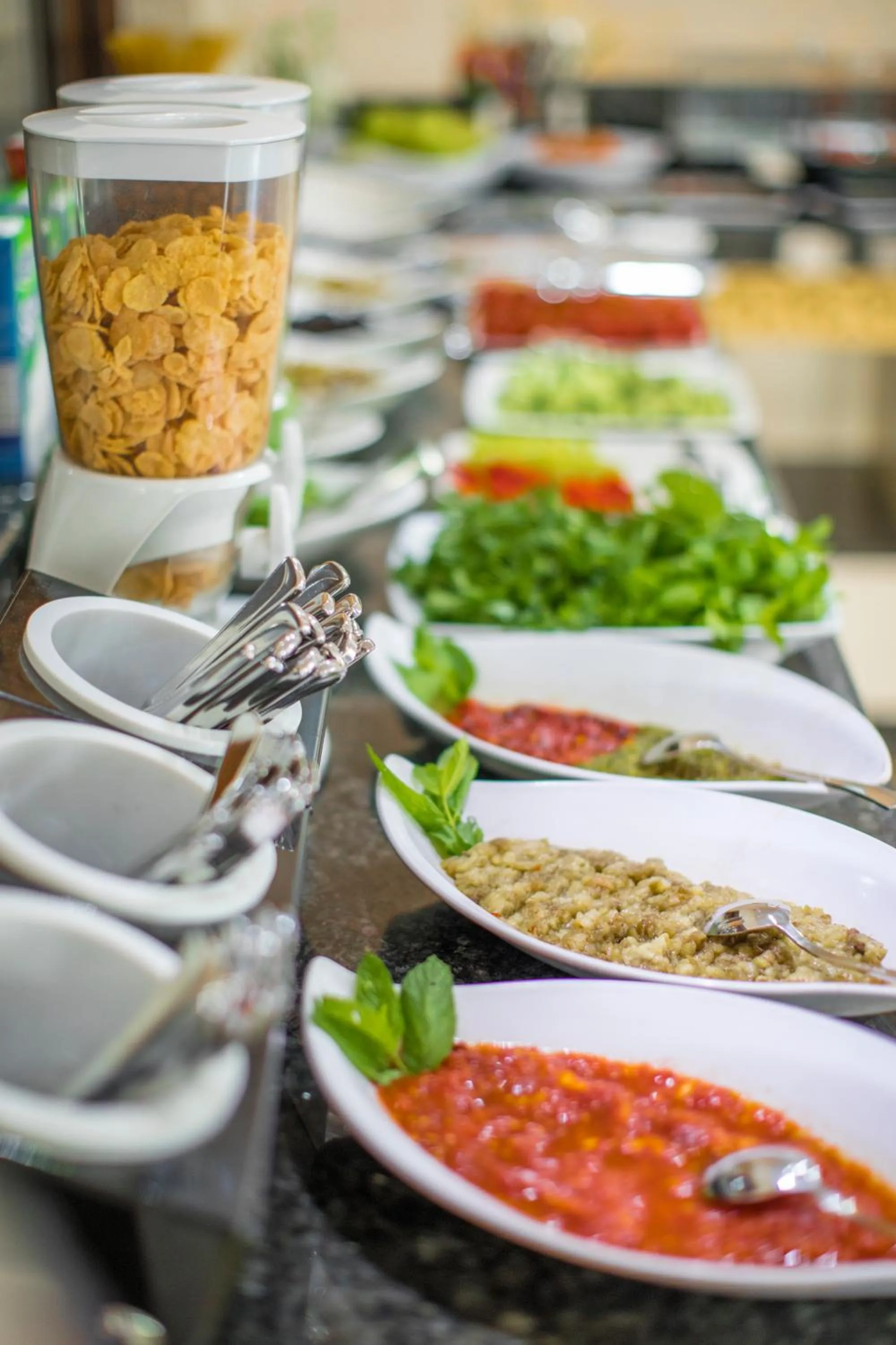 Breakfast in Hostapark Hotel