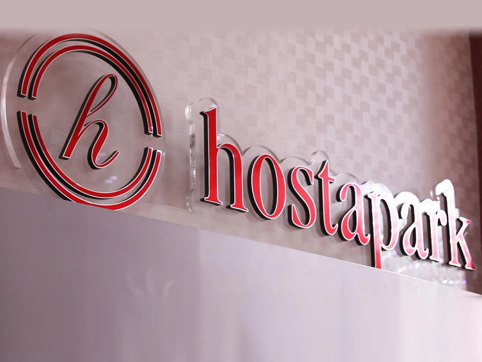 Property logo or sign in Hostapark Hotel