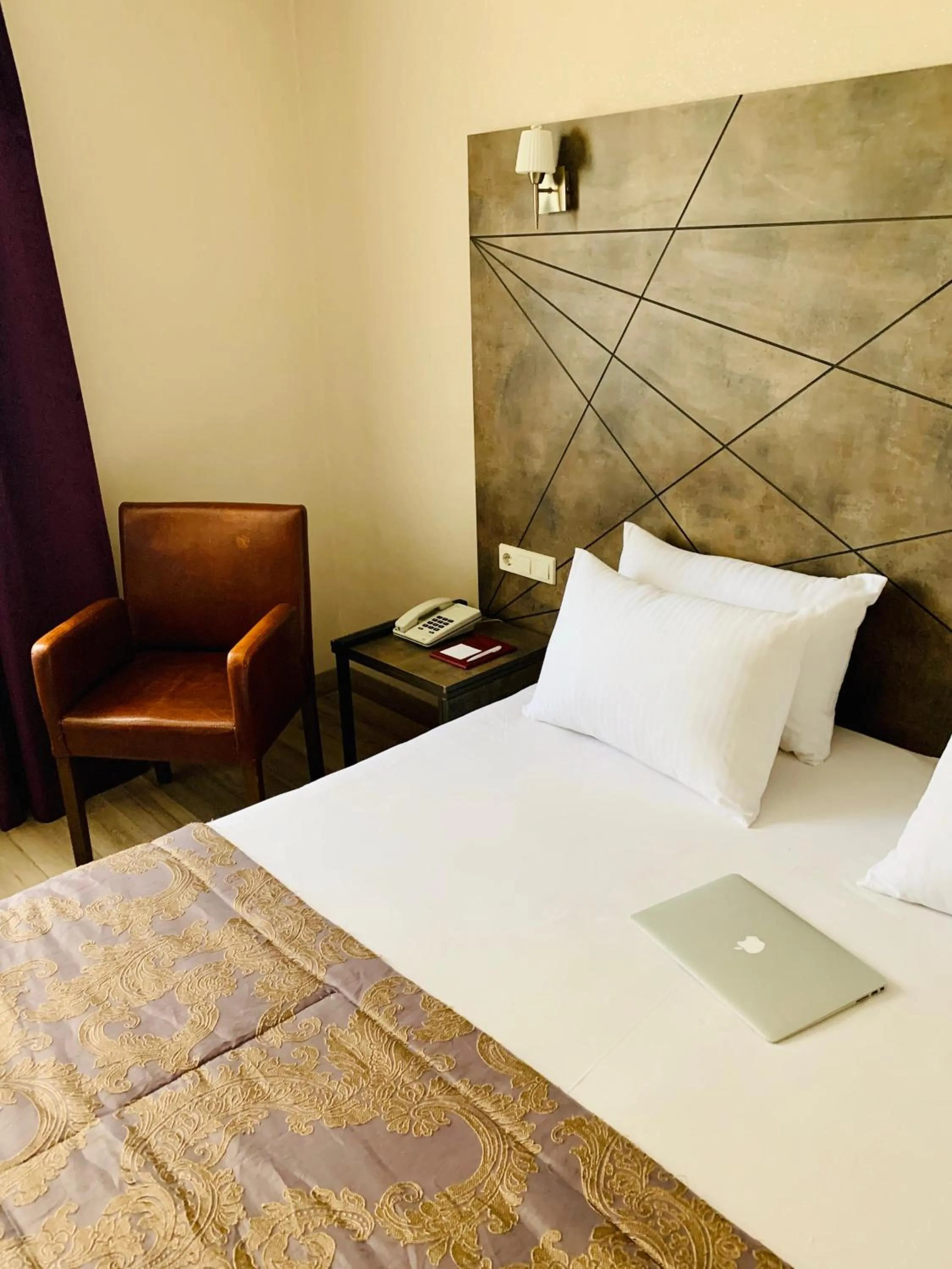 Bed in Hostapark Hotel