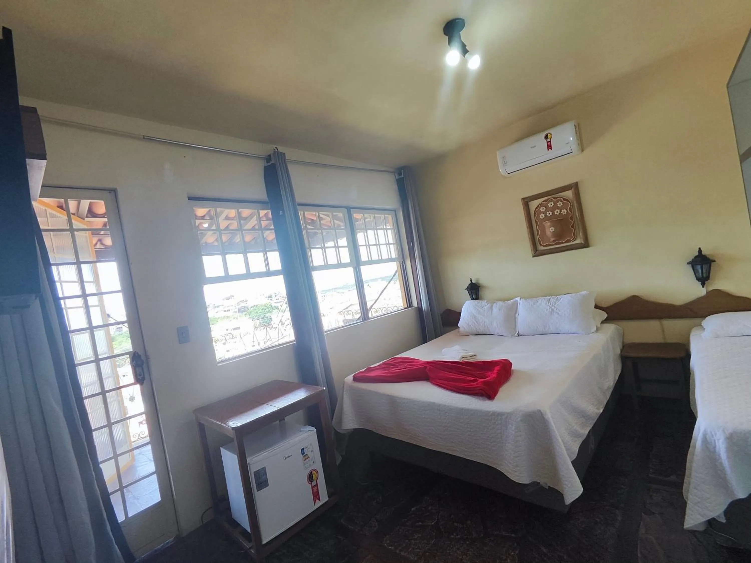 Bed in Hotel Montanhas de Minas