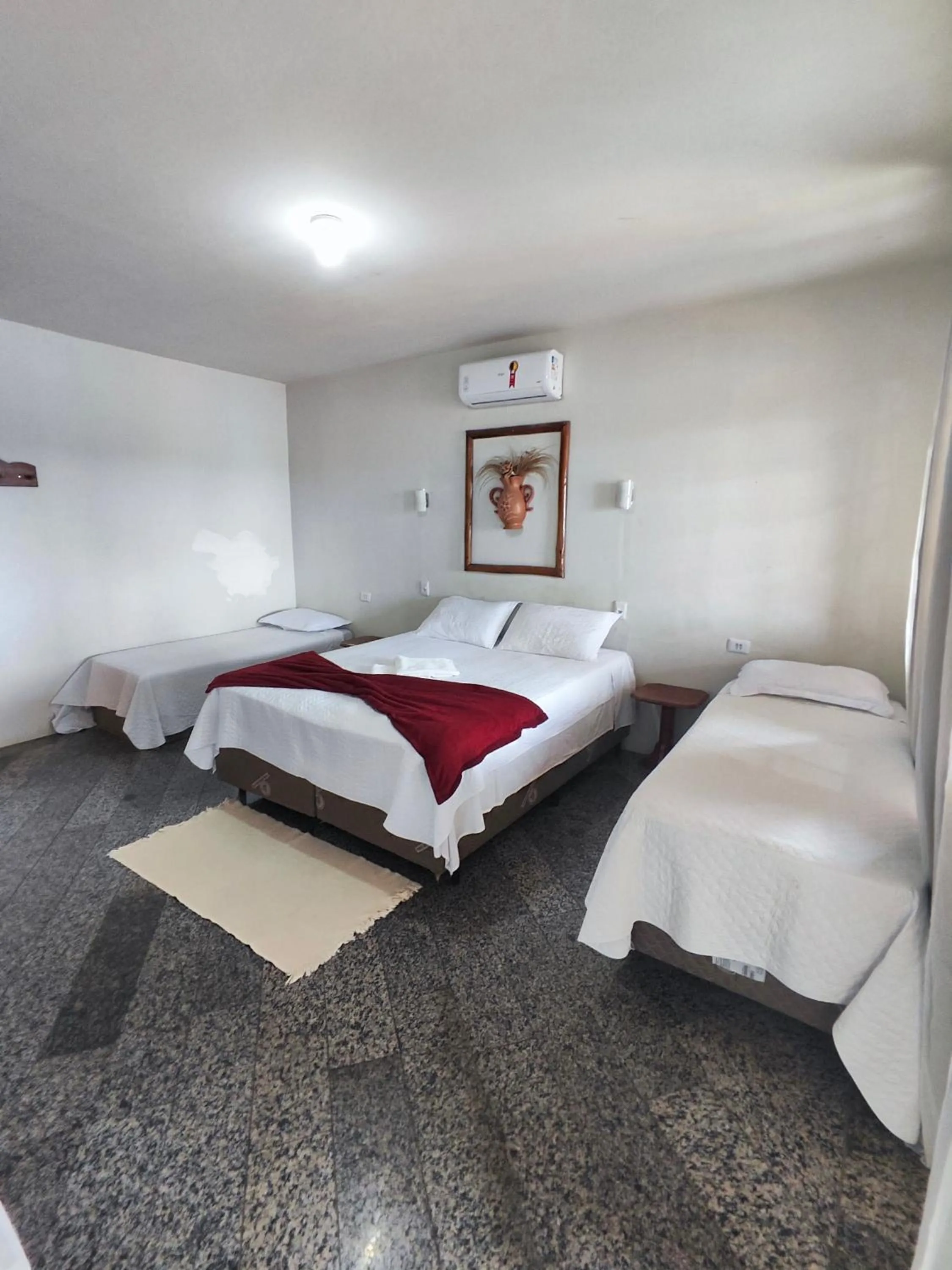 Bed in Hotel Montanhas de Minas