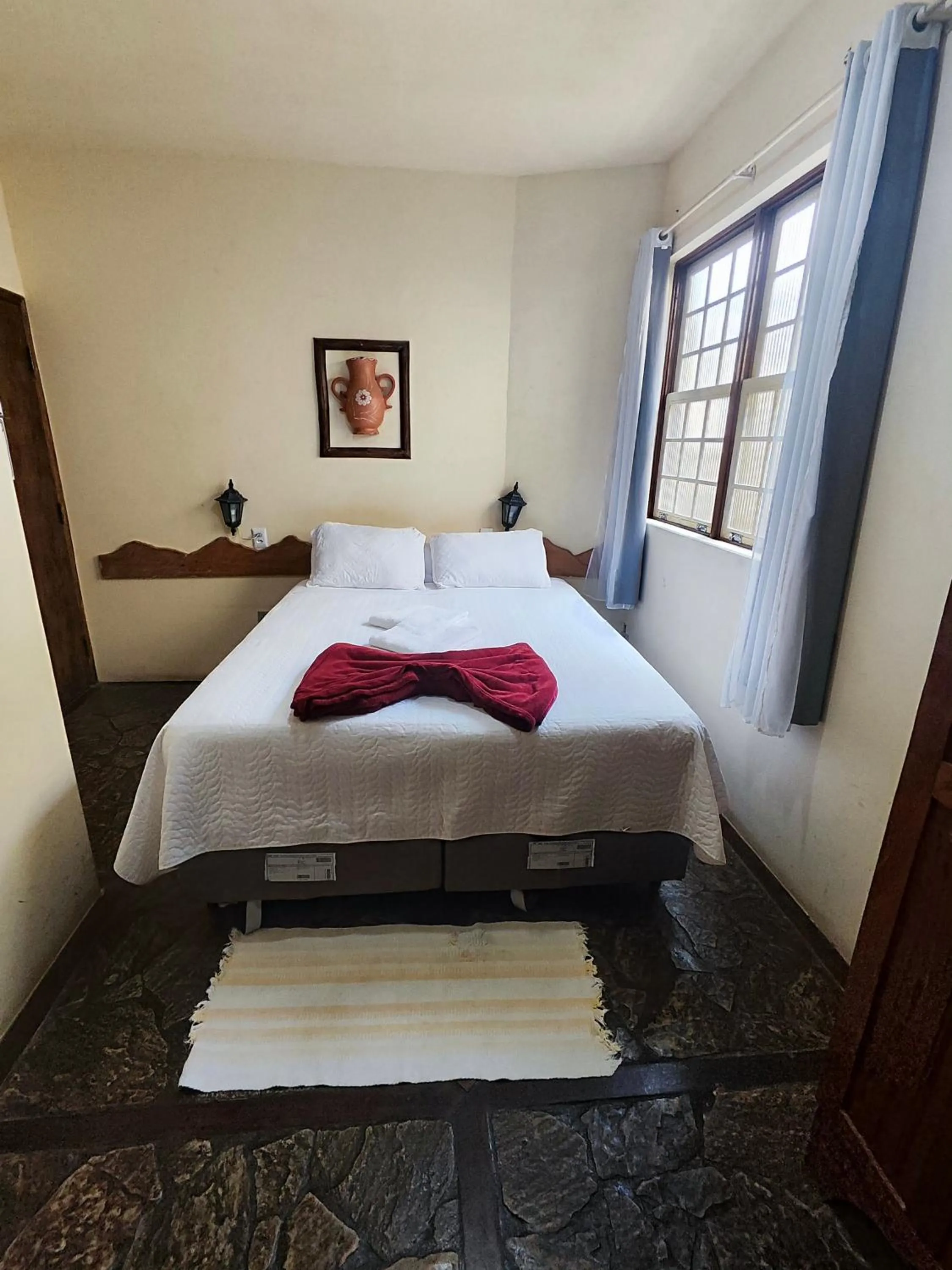 Bed in Hotel Montanhas de Minas