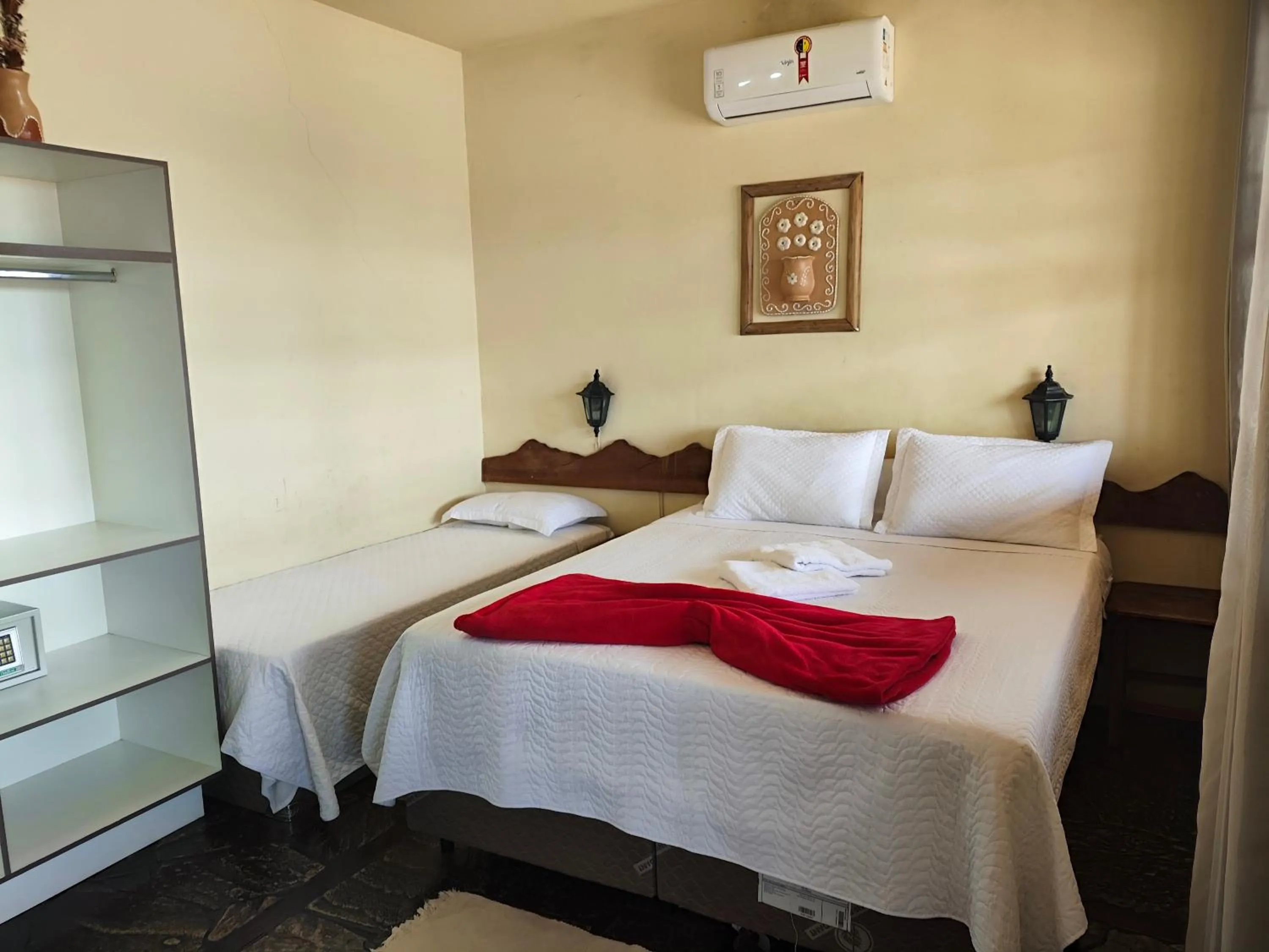 Bed in Hotel Montanhas de Minas